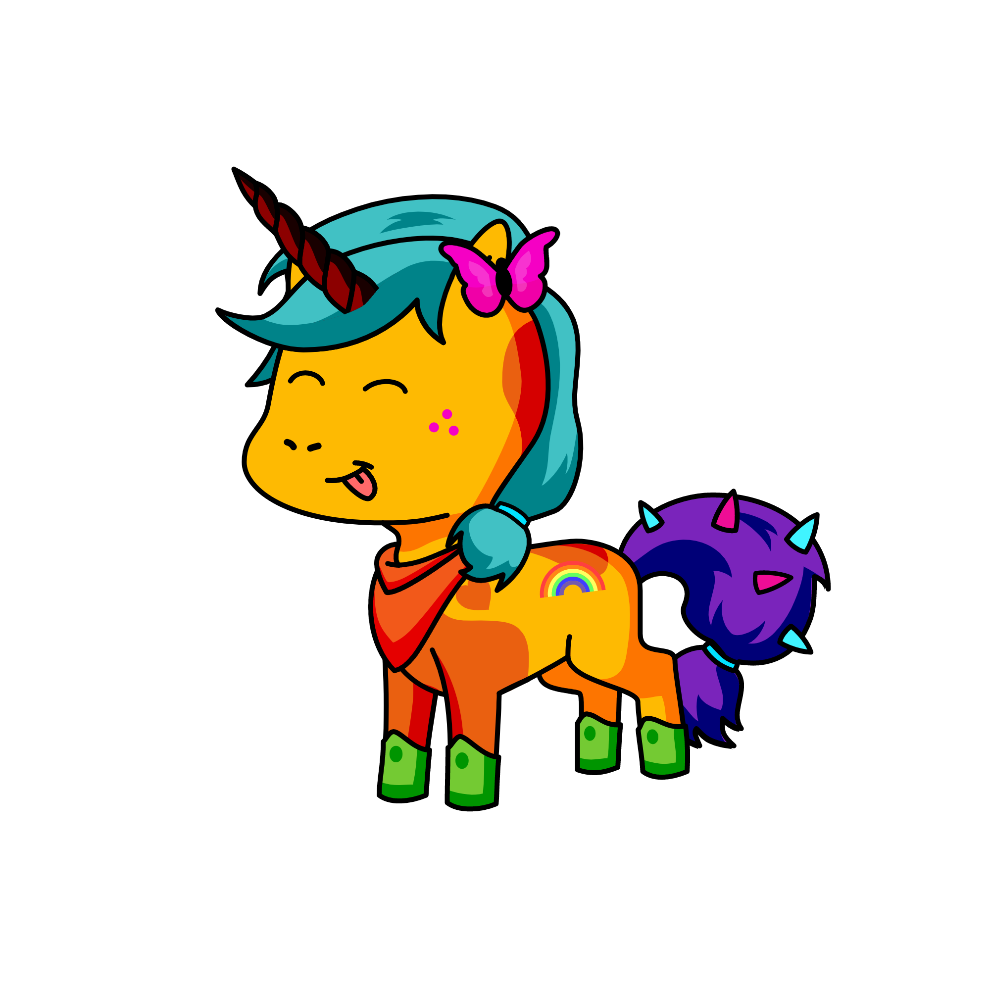 Skyfallow, the unicorn