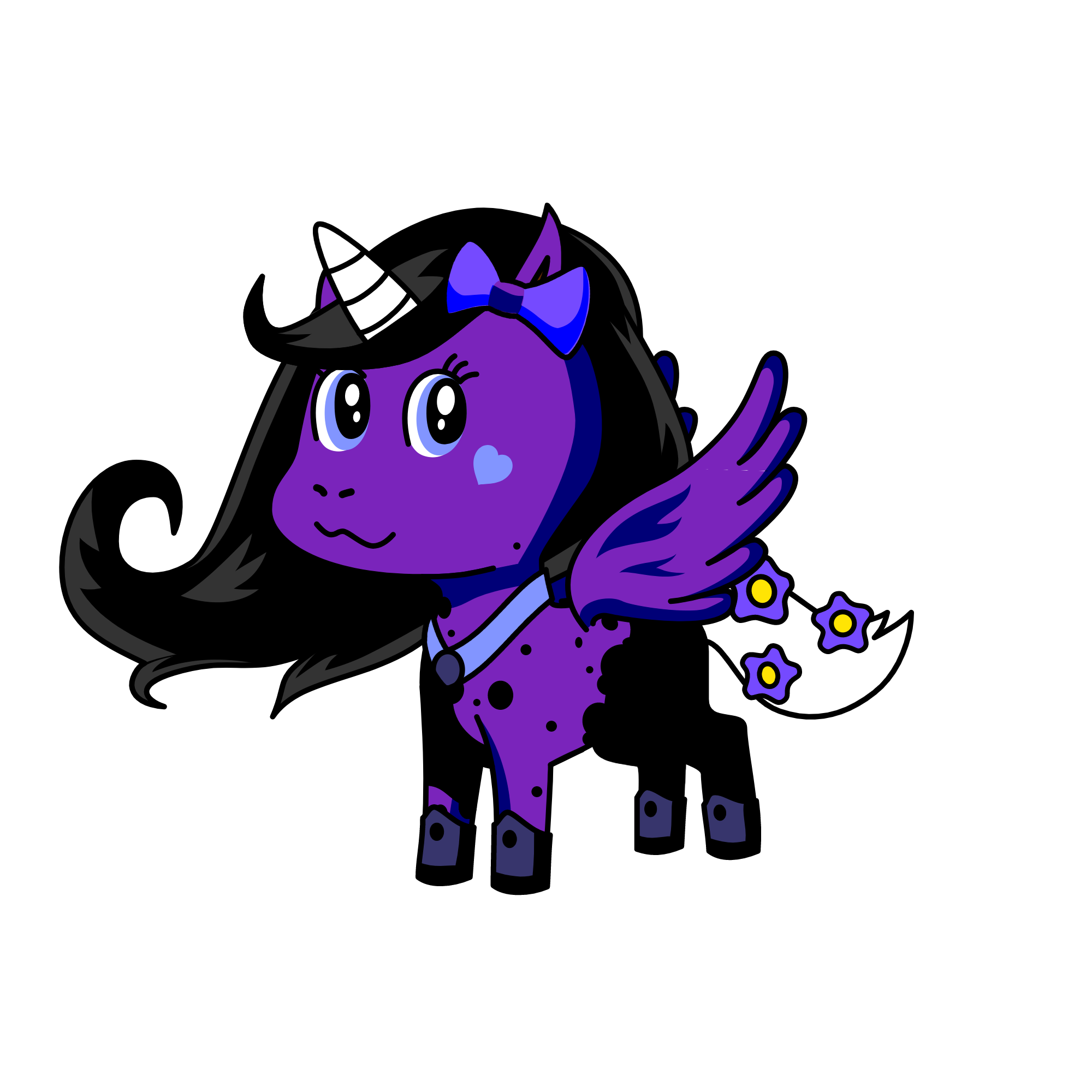 moon, the unicorn