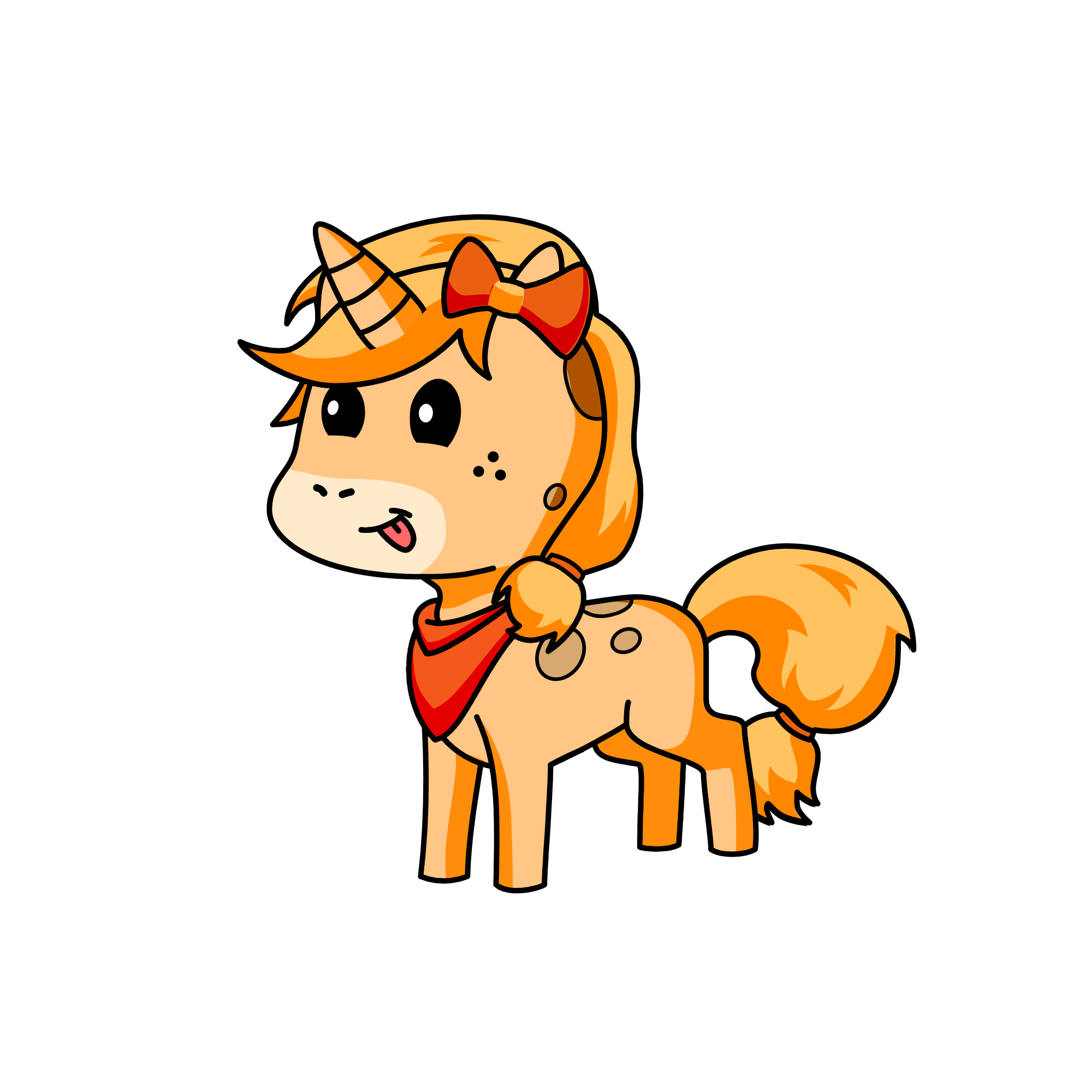 Sasha, the unicorn