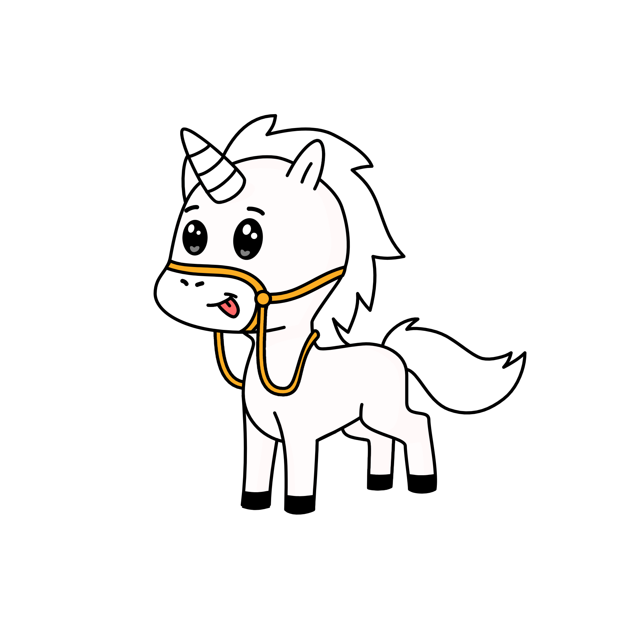 b, the unicorn