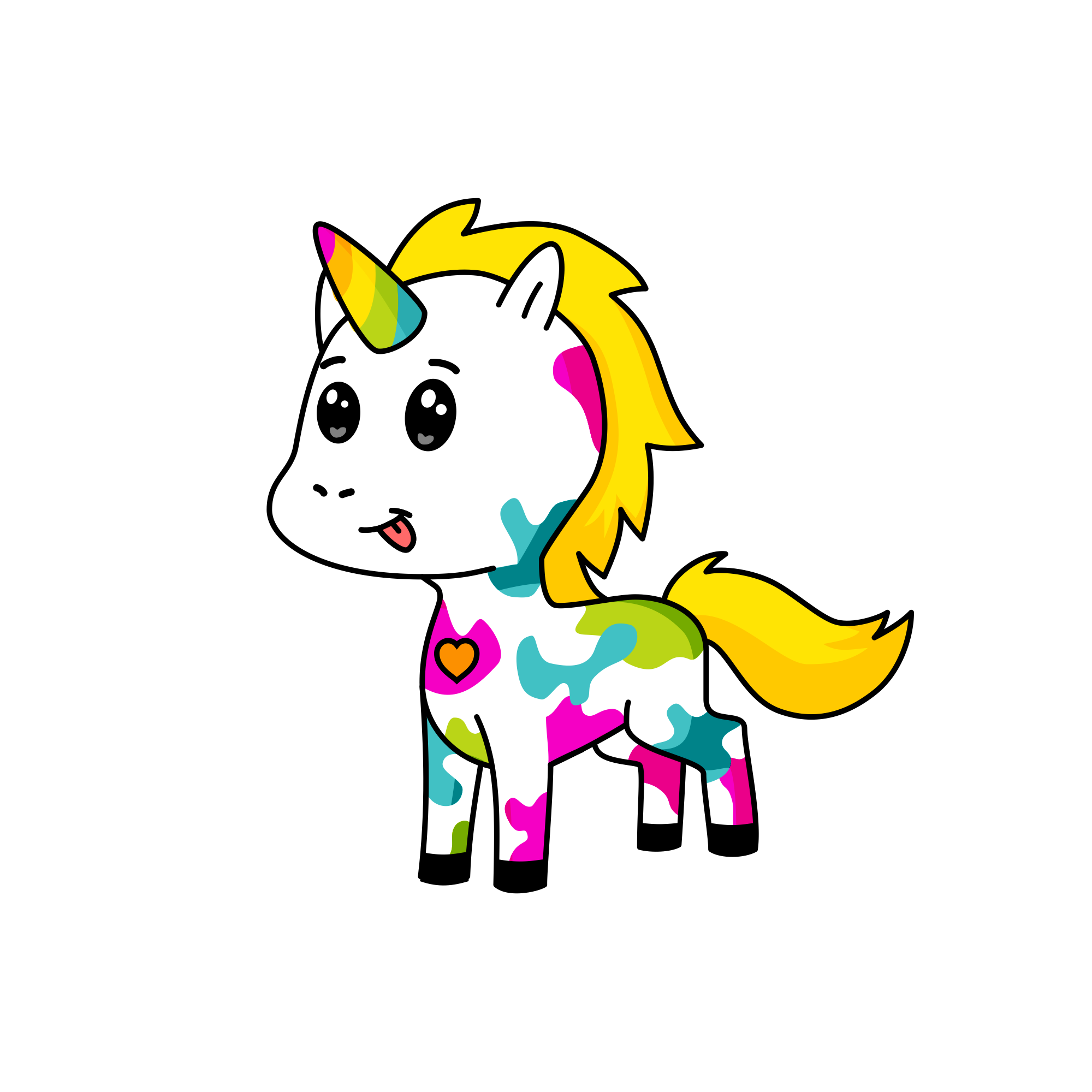 Chandler, the unicorn