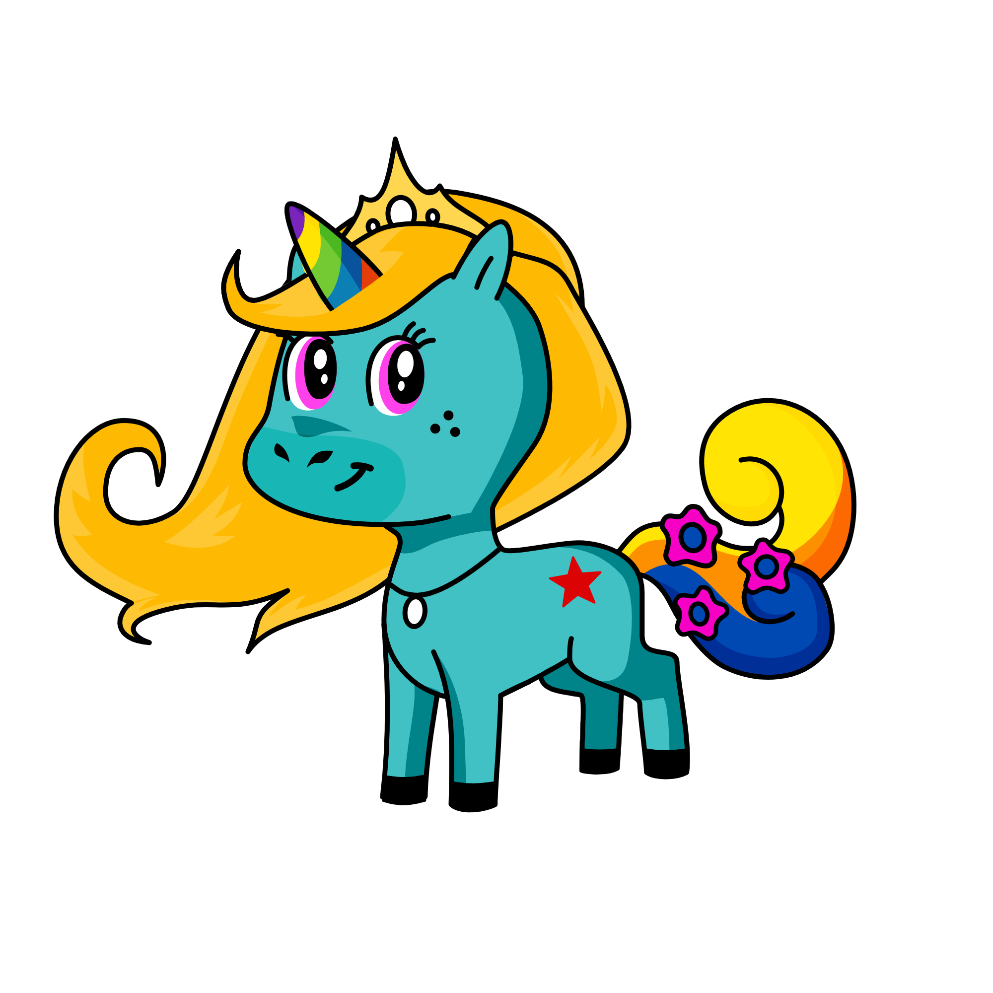 Leela, the unicorn