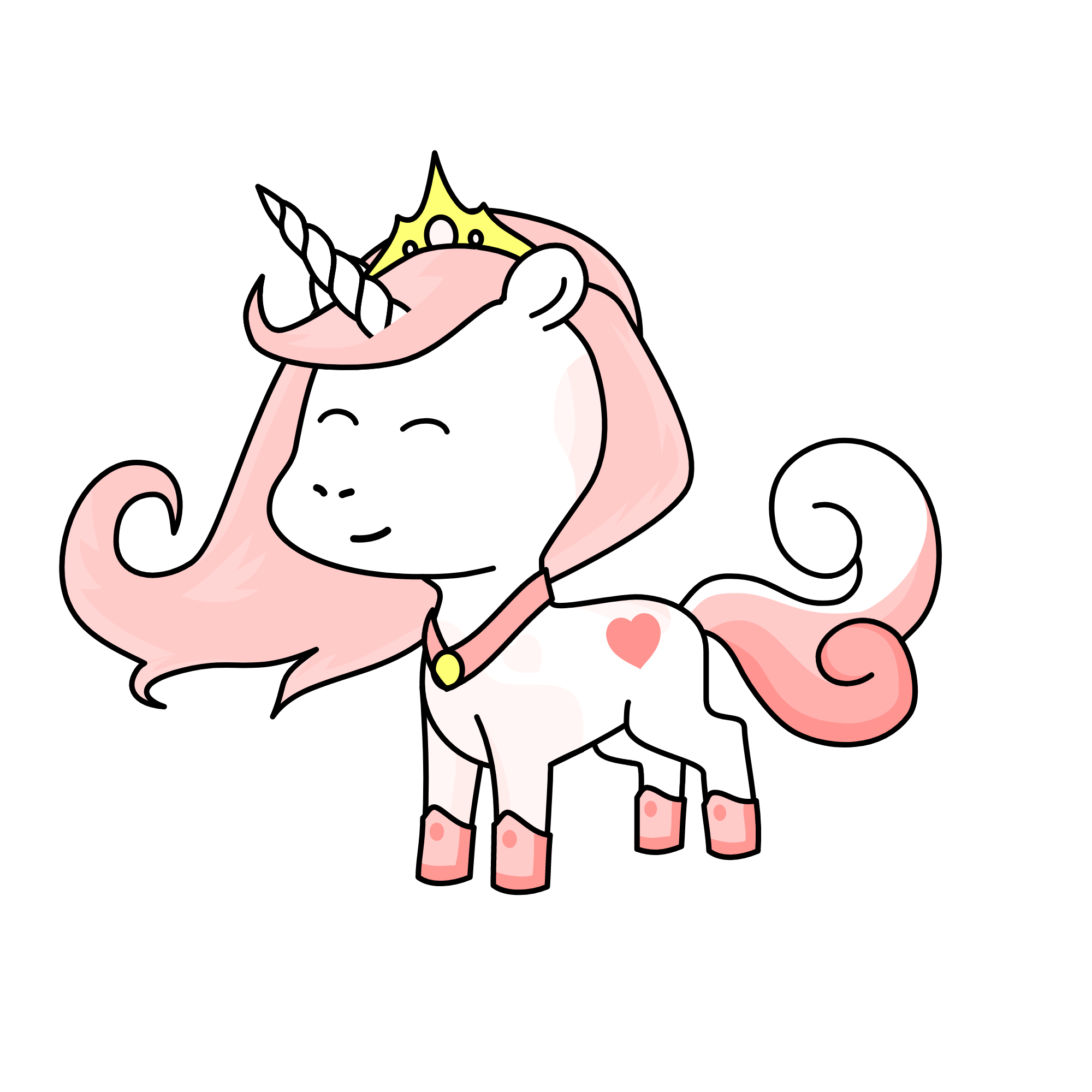 Princess Lovely, the unicorn