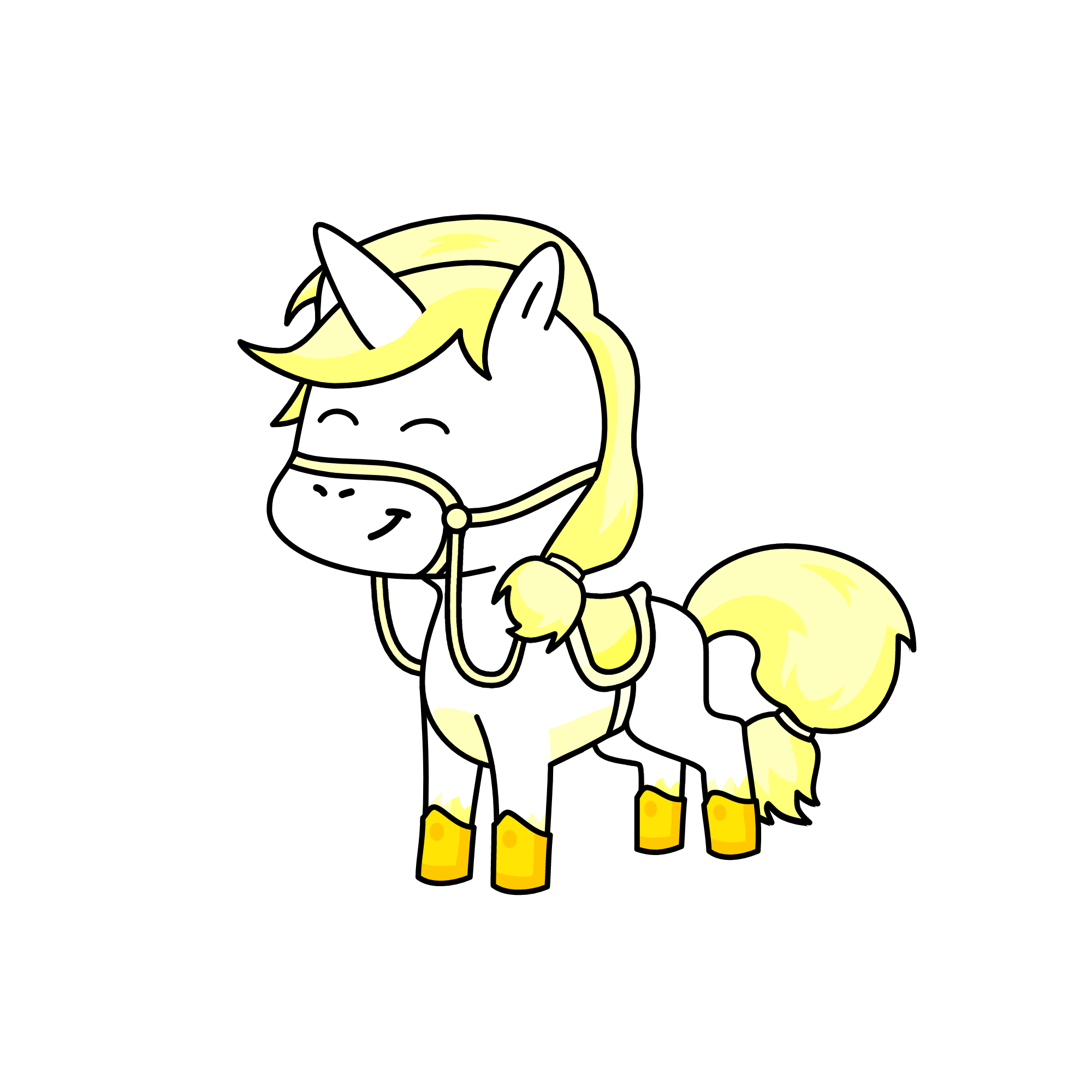 King daugther, Starlight, the unicorn