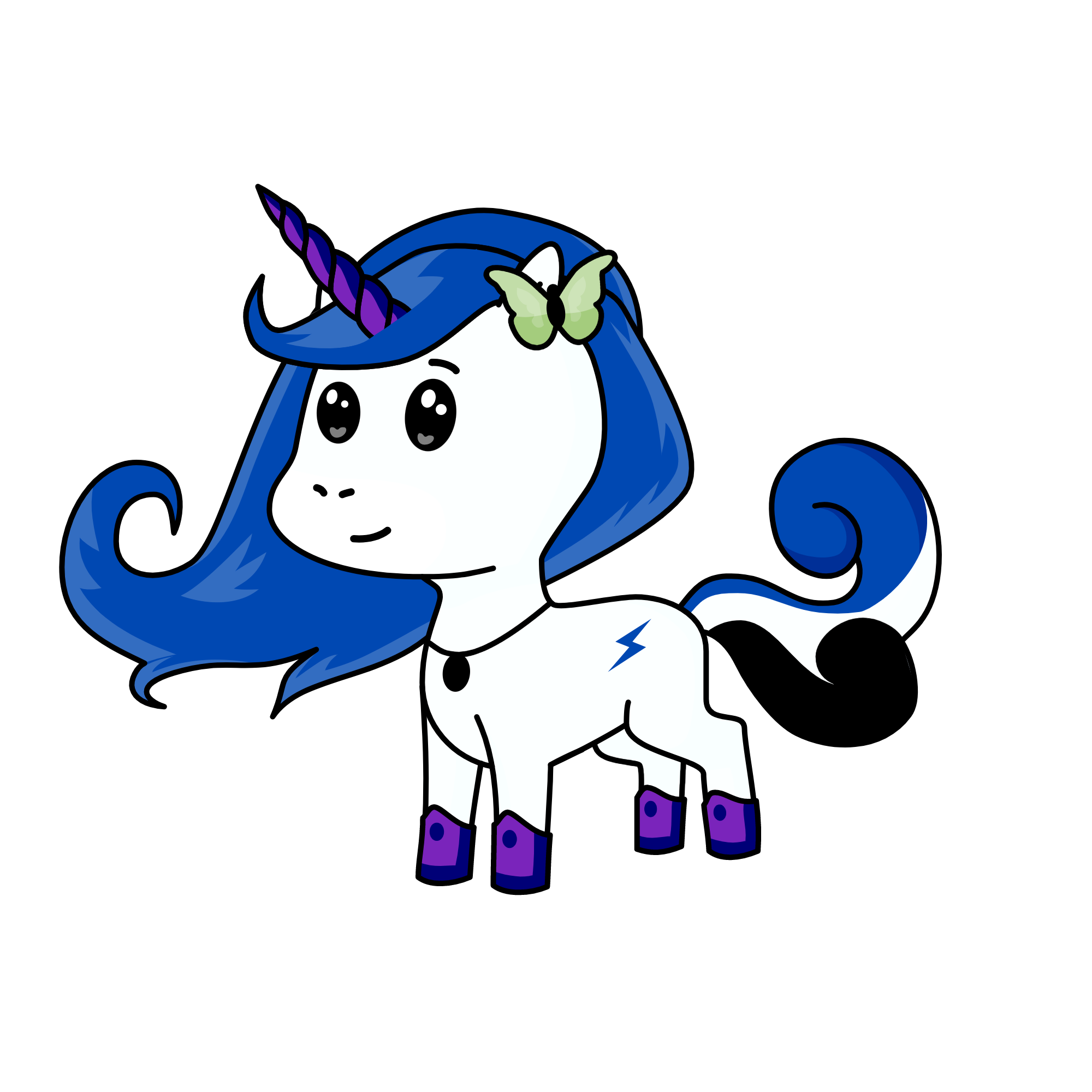 Midnight, the unicorn
