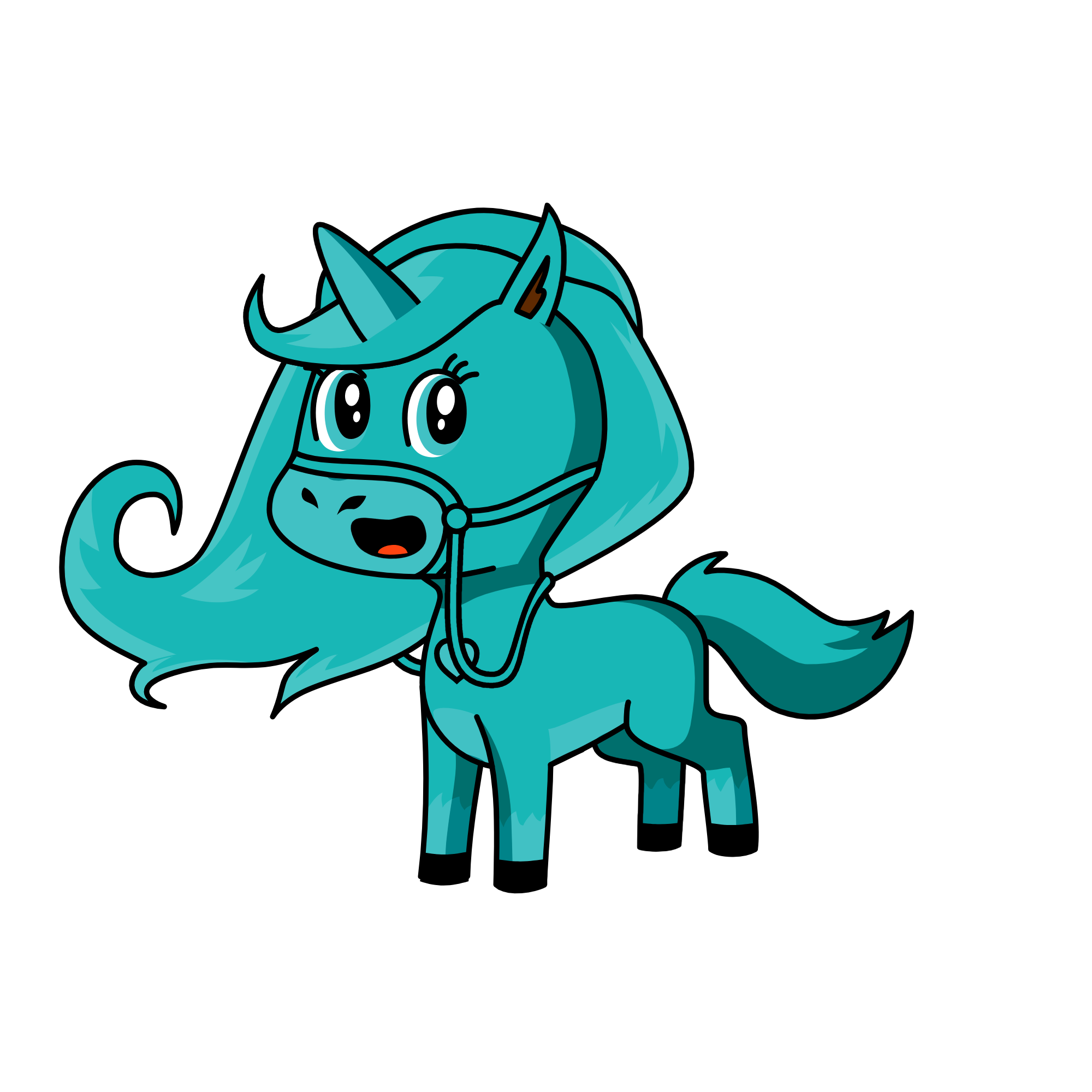 Sky, the unicorn