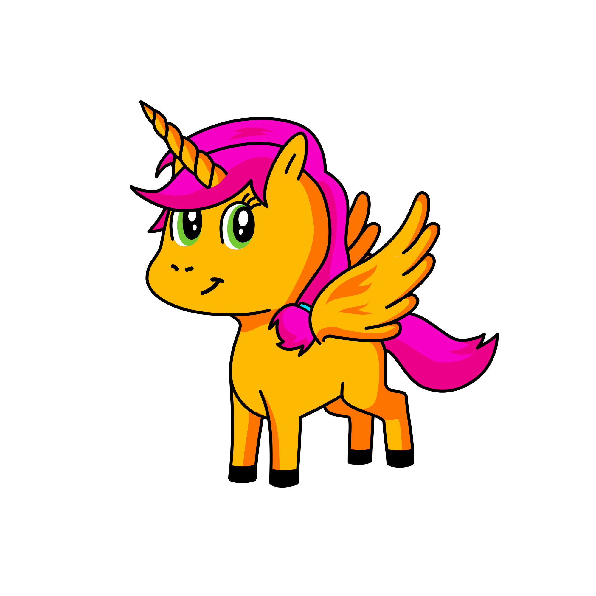 SUNNY, the unicorn