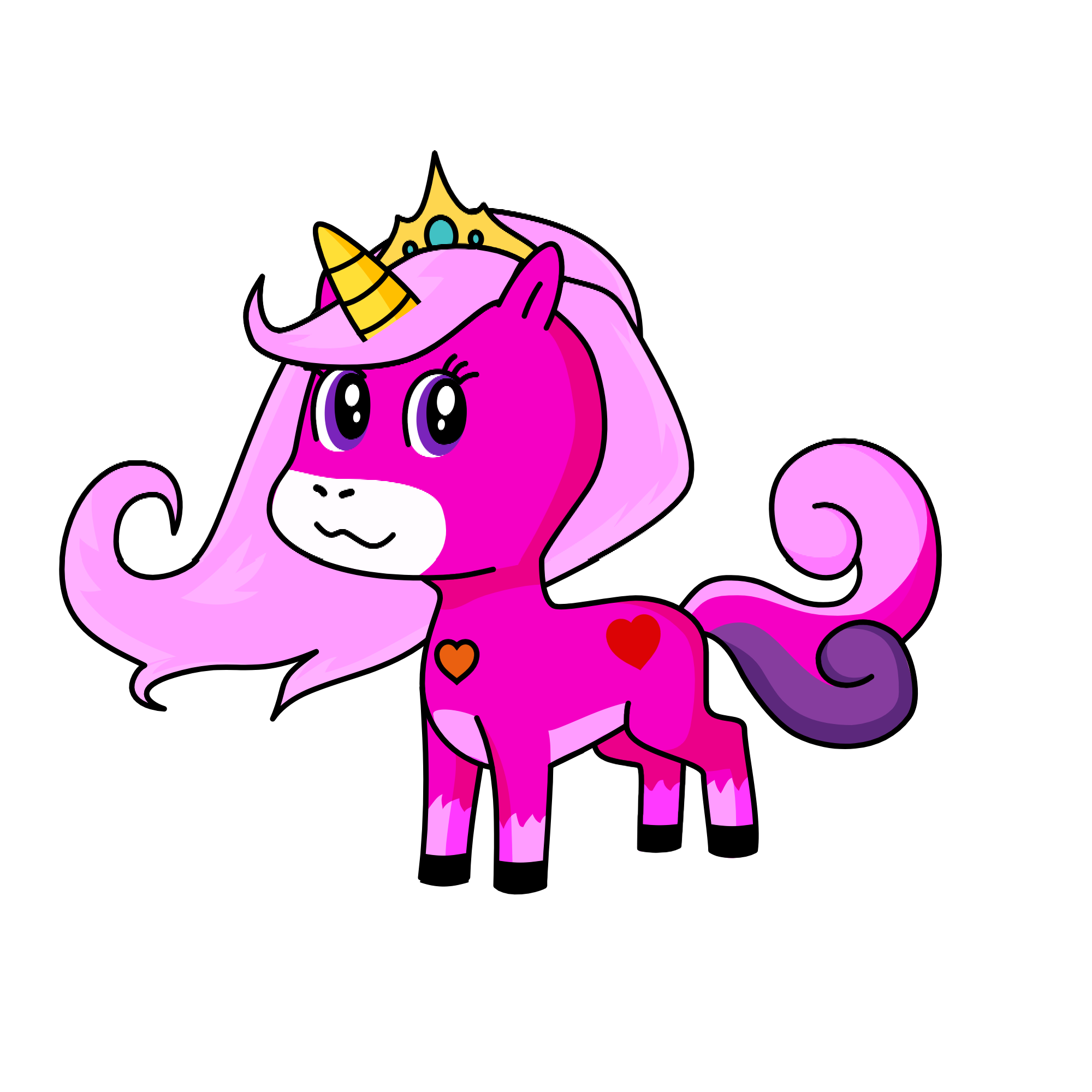Kristella, the unicorn