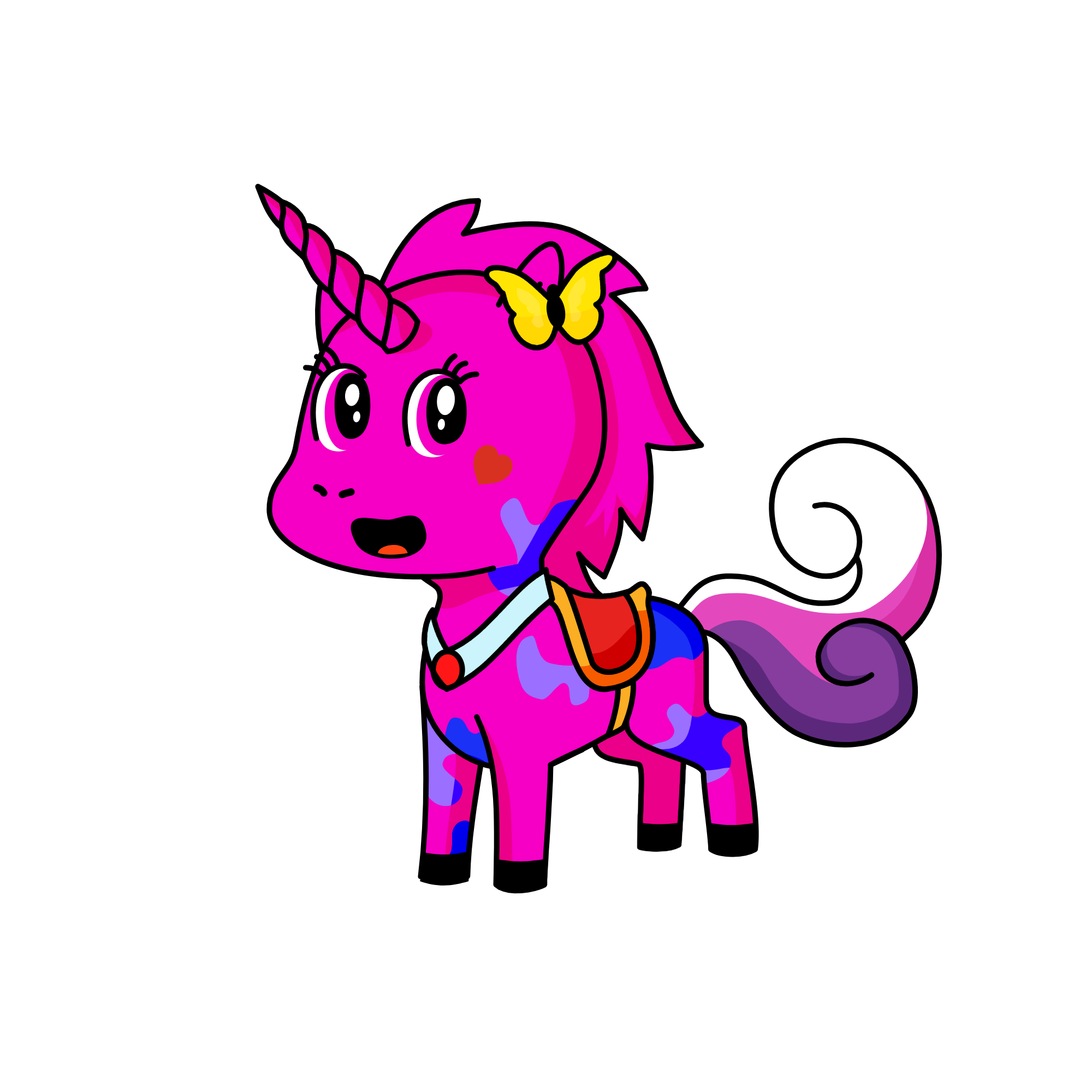 sown queen, the unicorn
