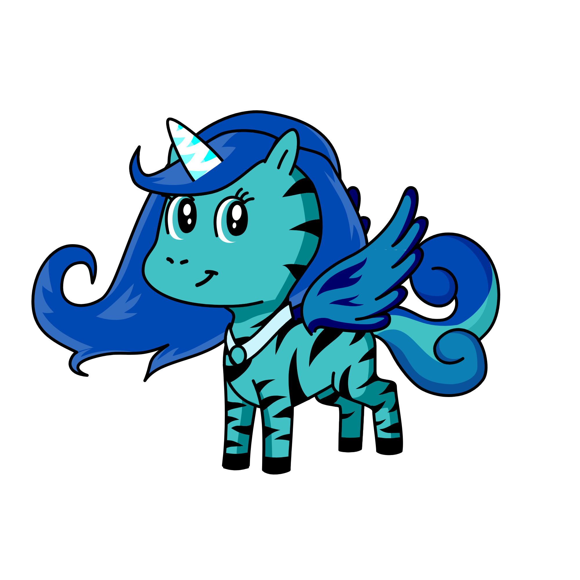 lily , the unicorn