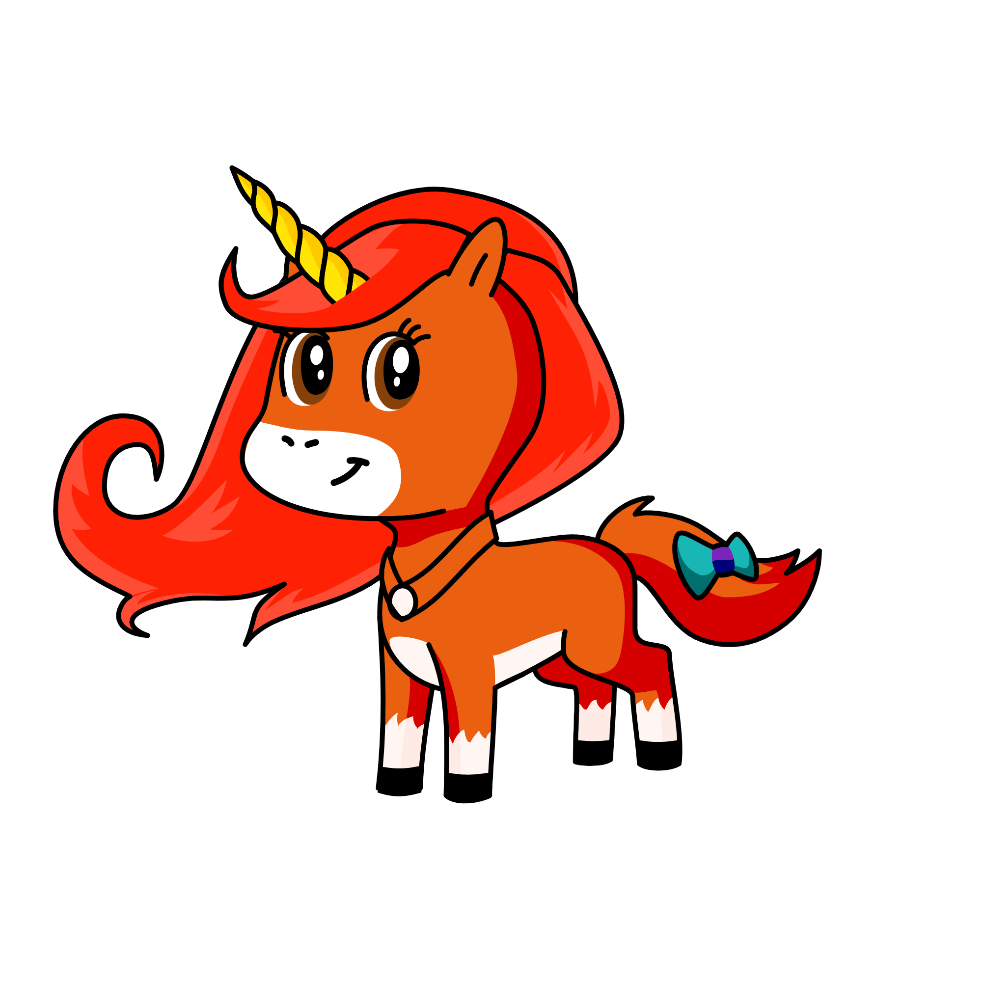 rena rouge , the unicorn