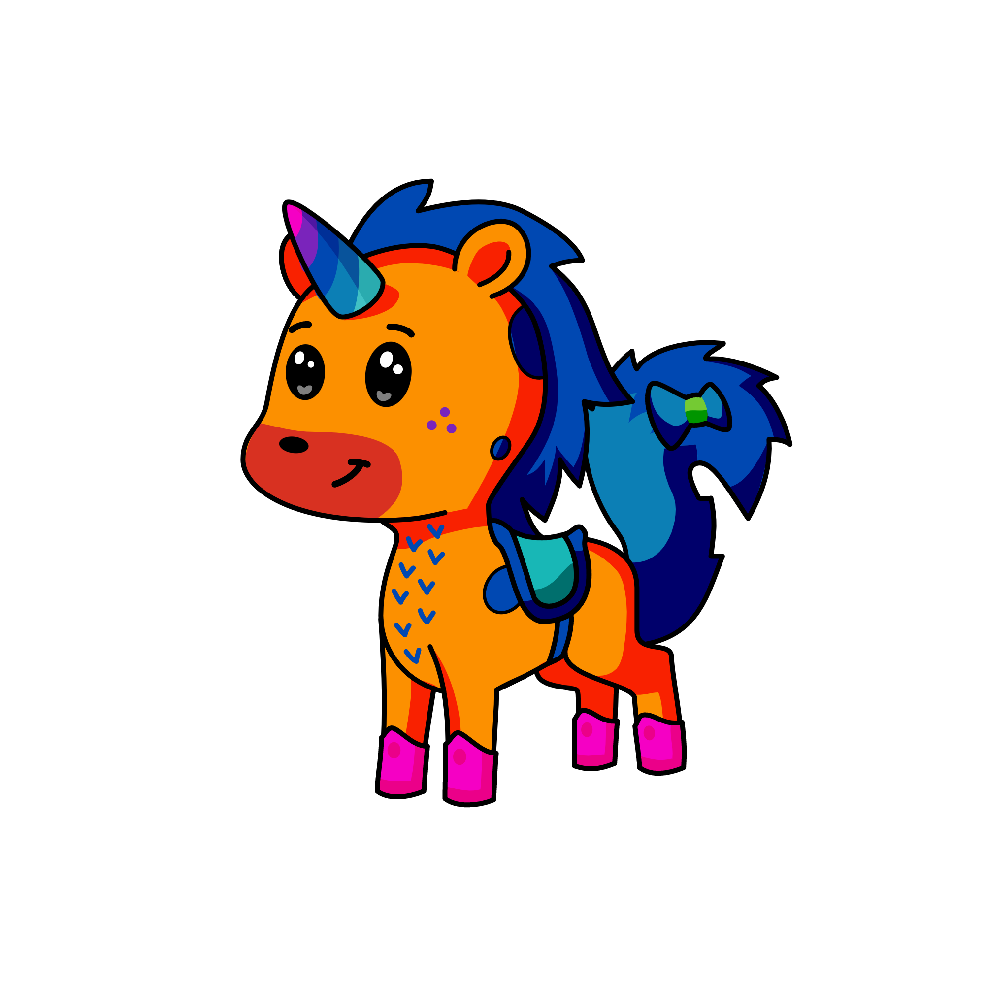 clever, the unicorn