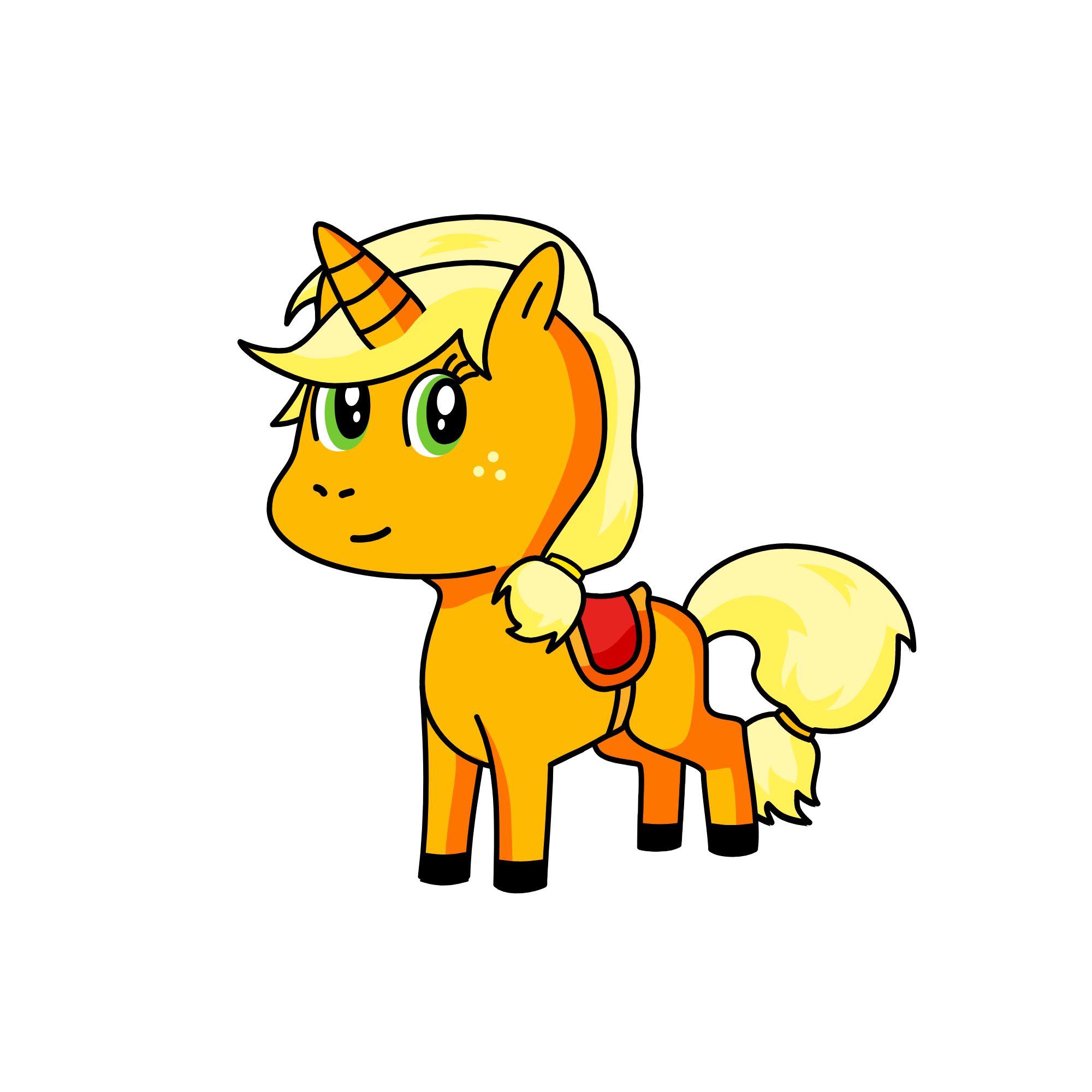 Apple Jack, the unicorn