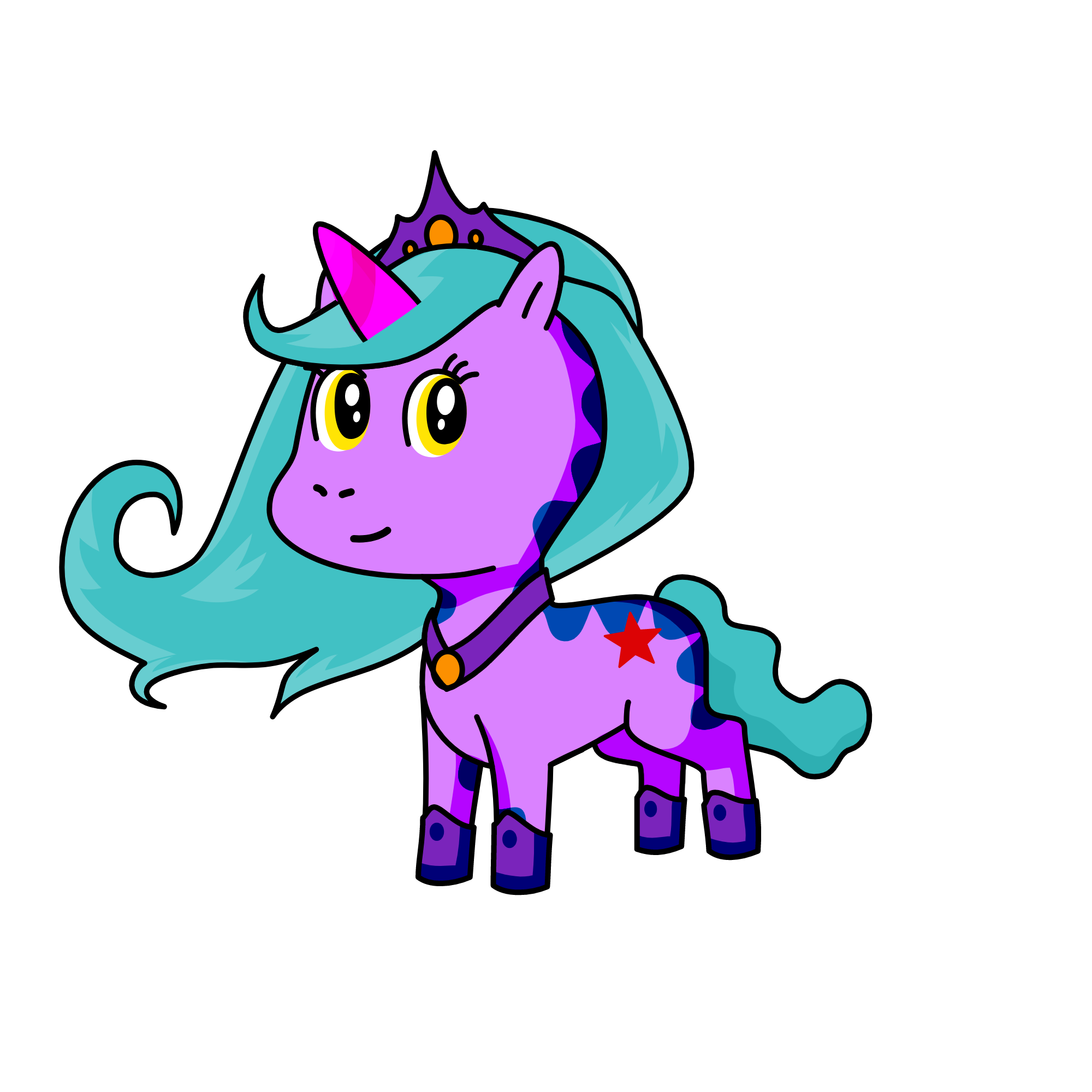 Mordary, the unicorn