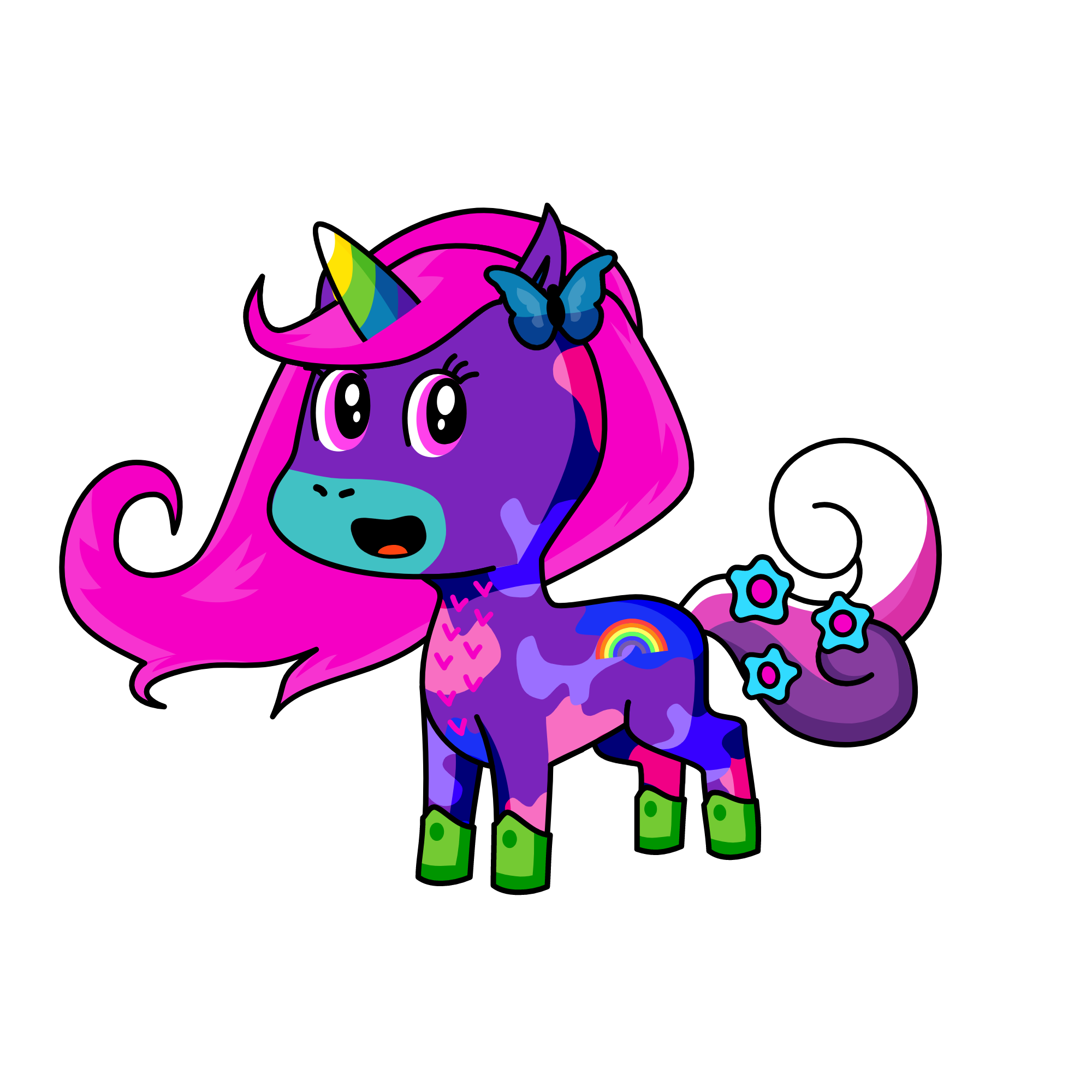 rara, the unicorn