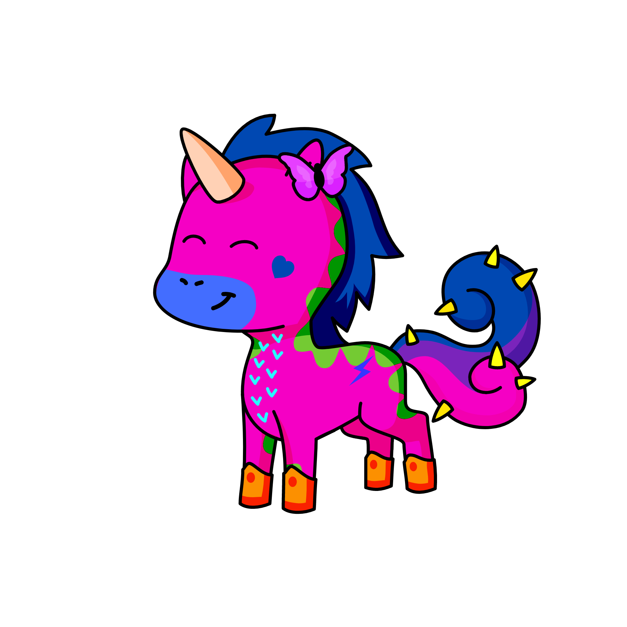 Unidyne, the unicorn