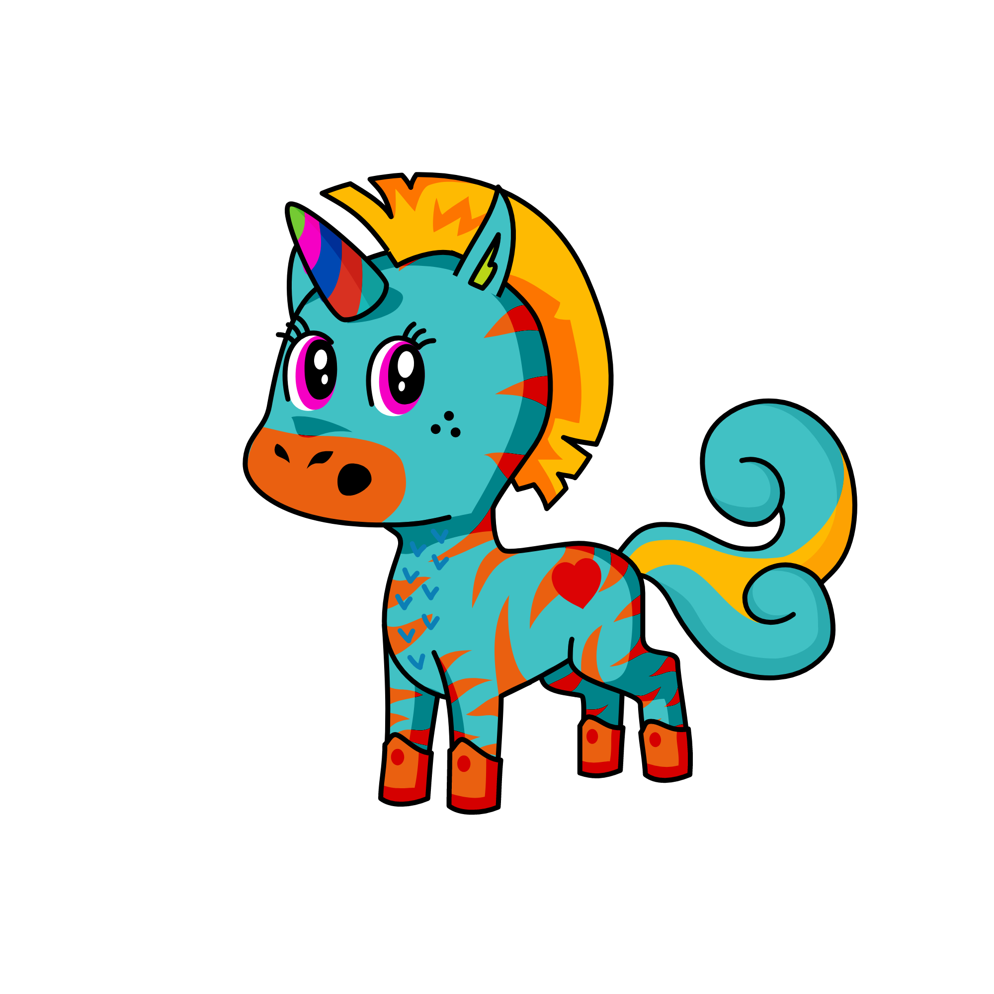 Everly, the unicorn
