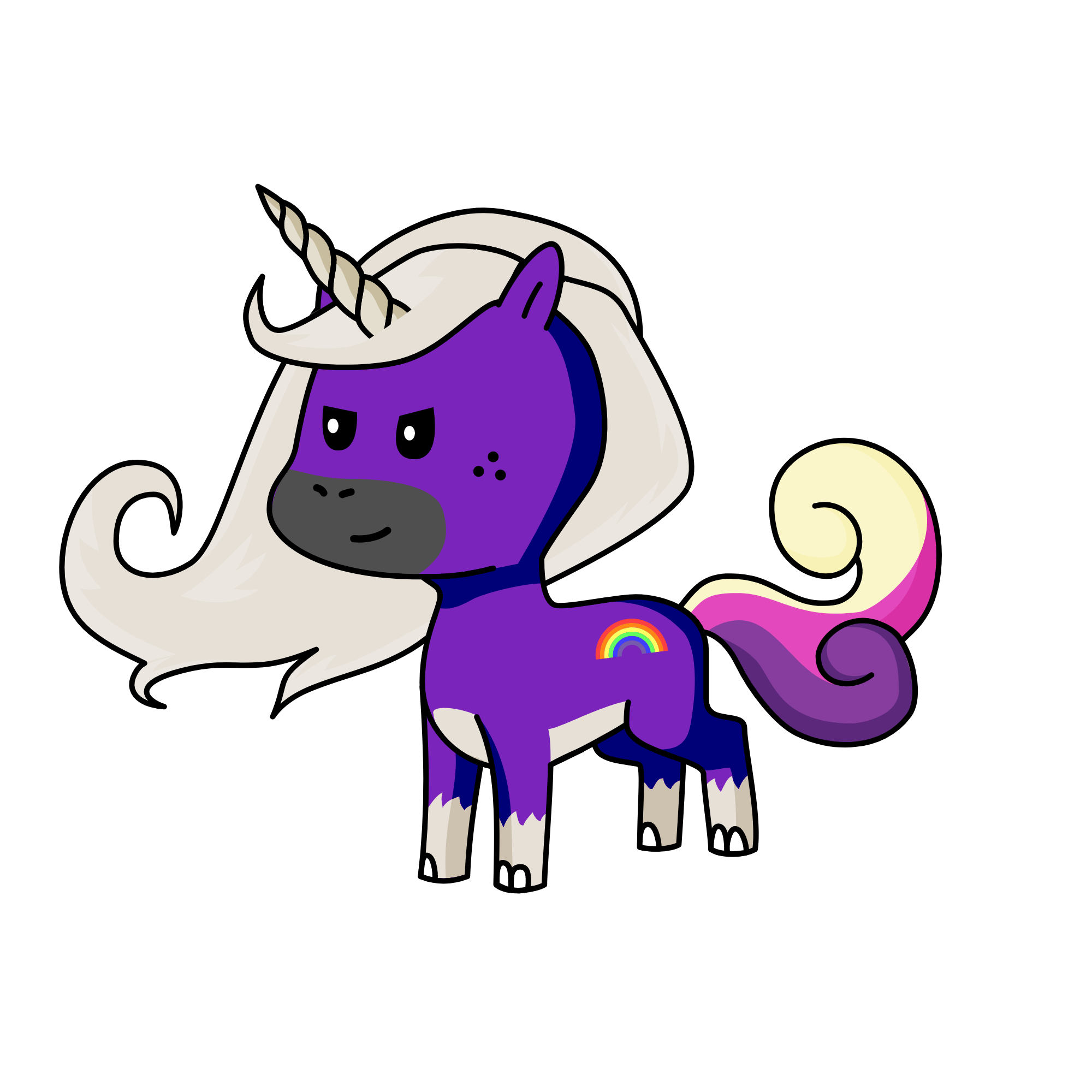lizzy moonbow, the unicorn