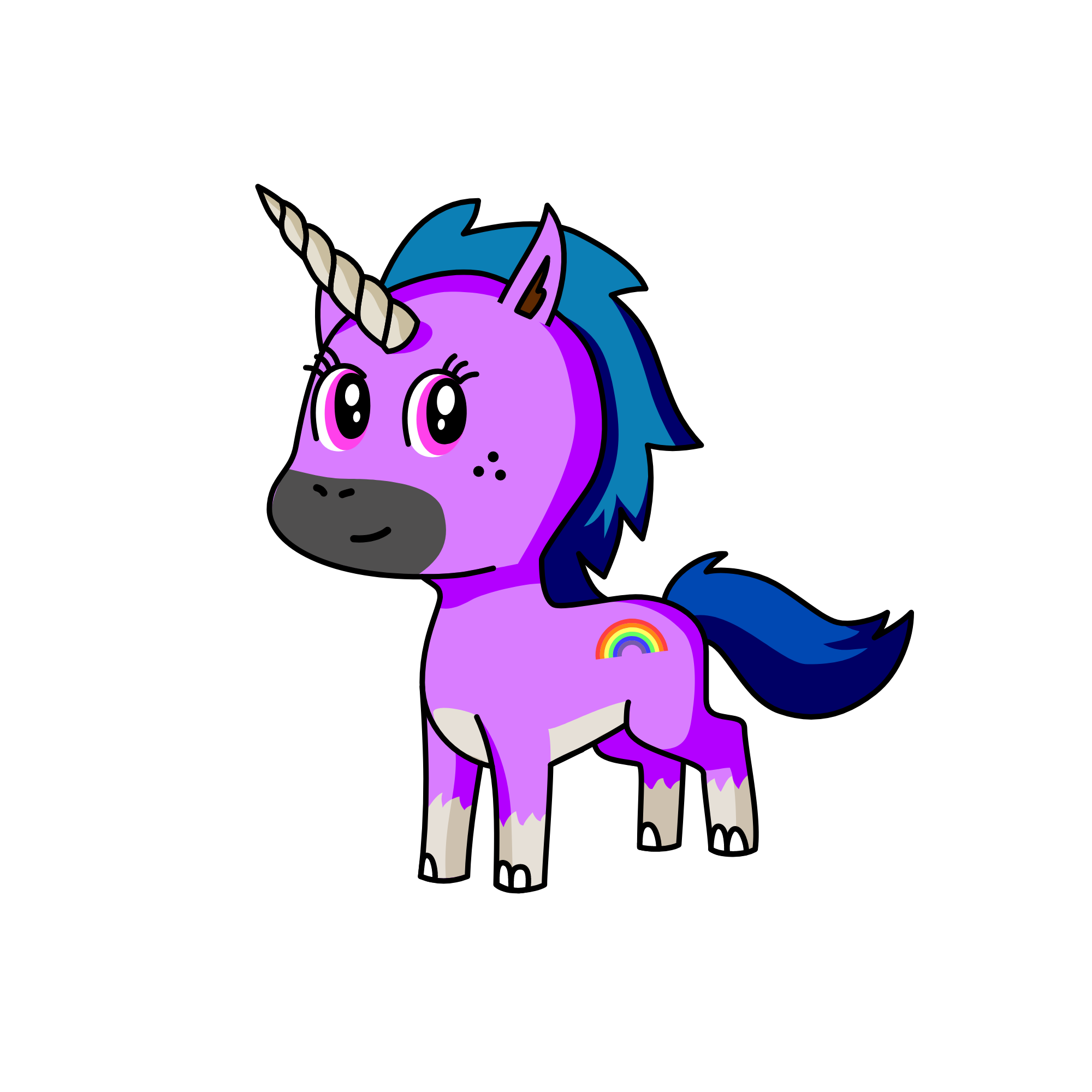 Ellen, the unicorn