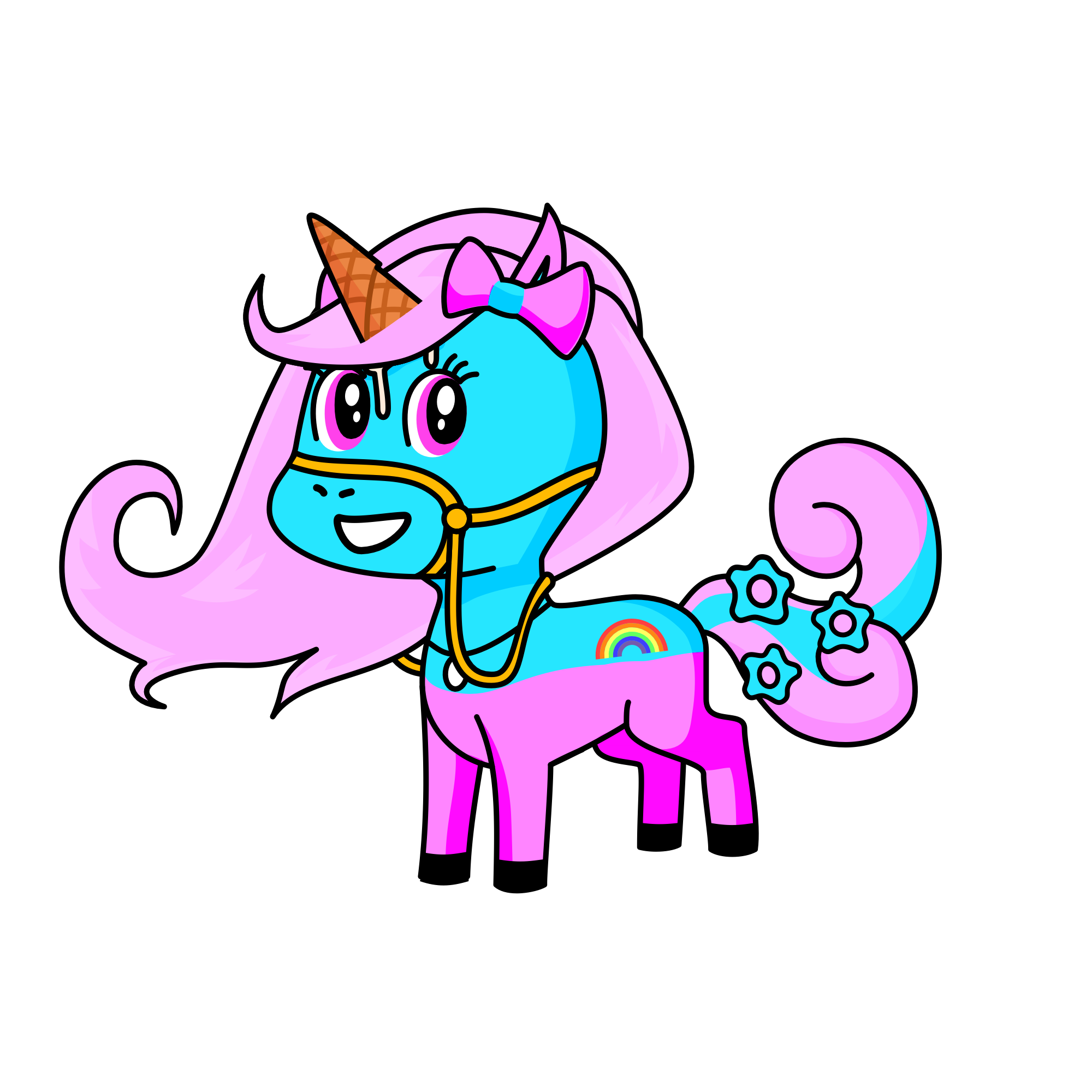 Candea, the unicorn