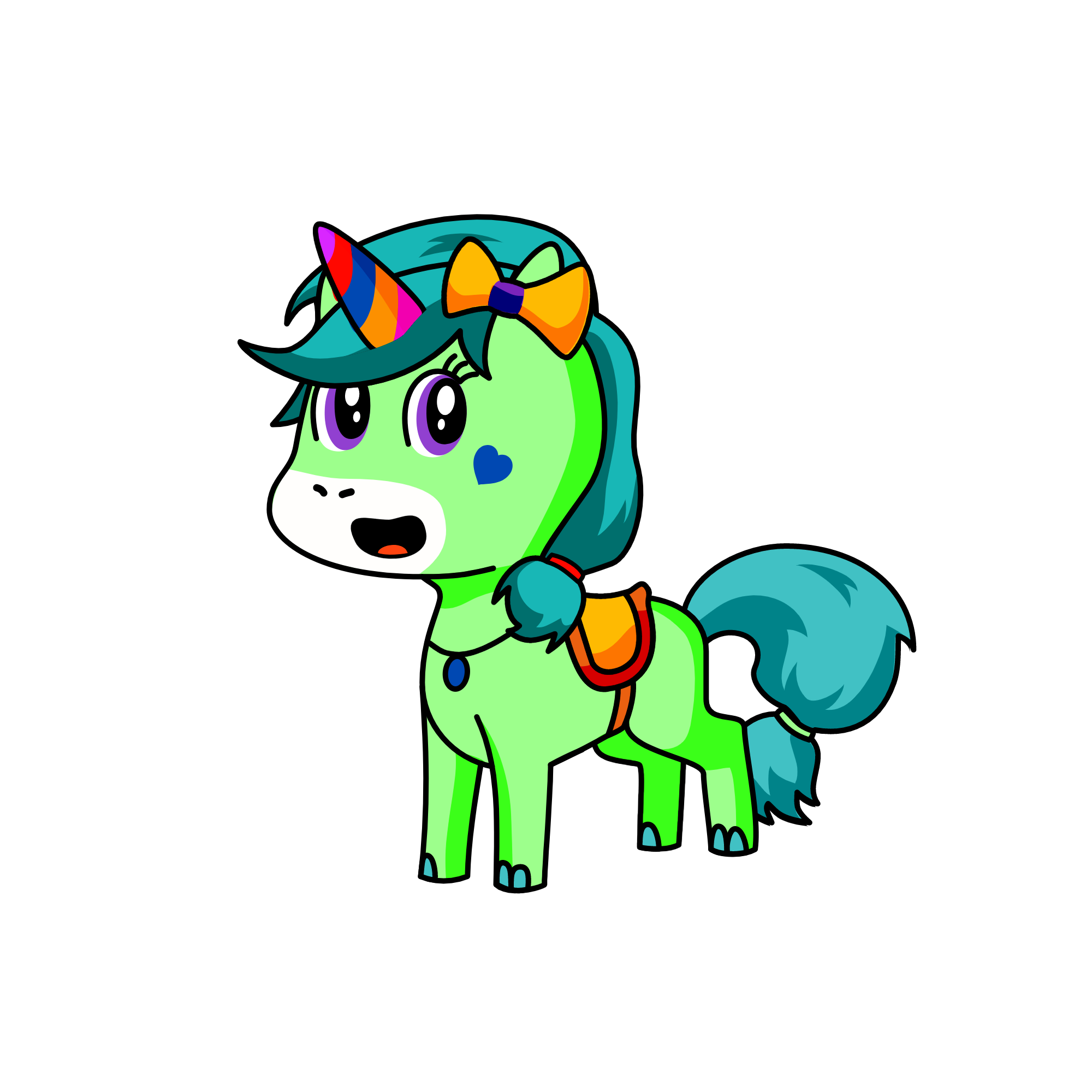 Betty, the unicorn