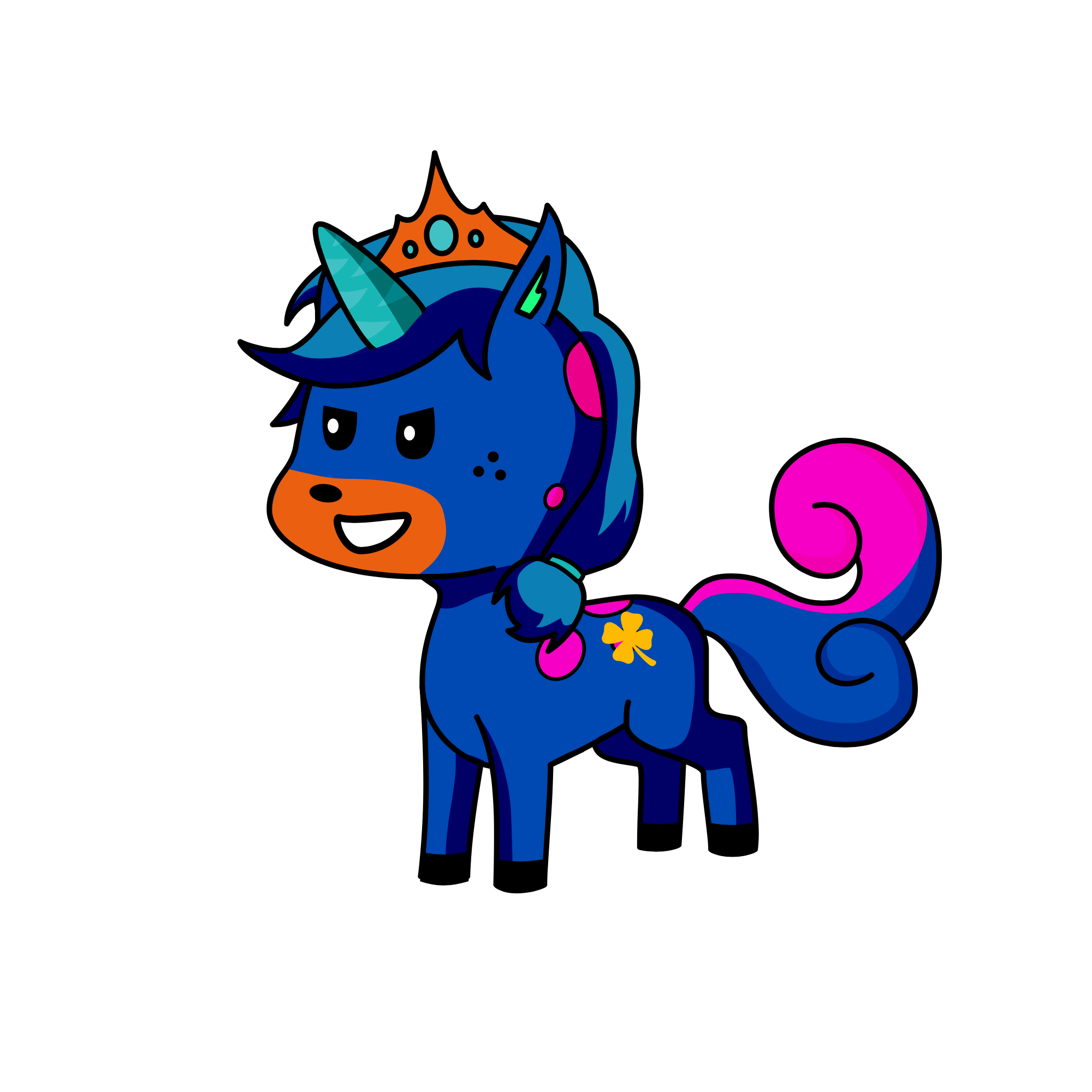j, the unicorn