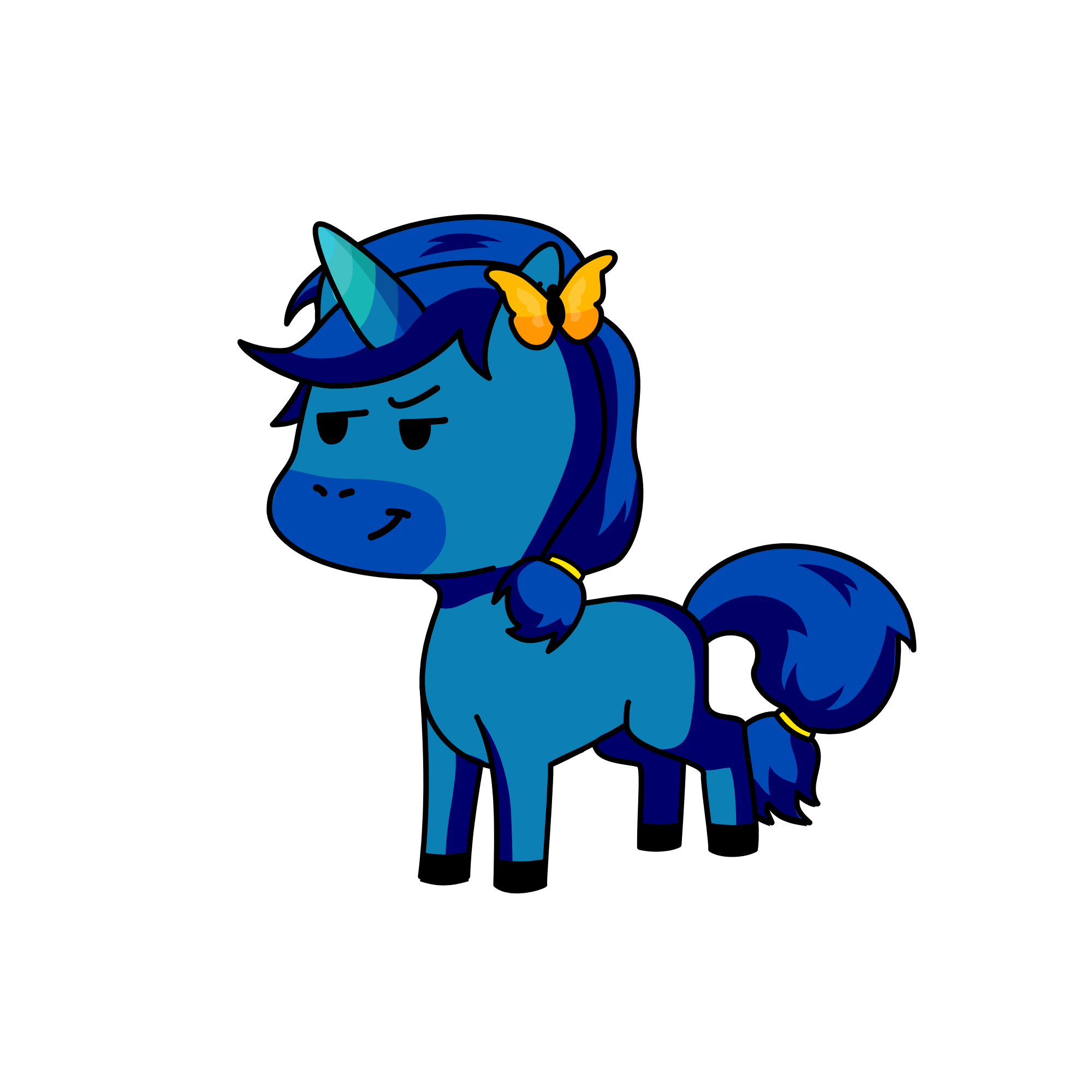 Night, the unicorn