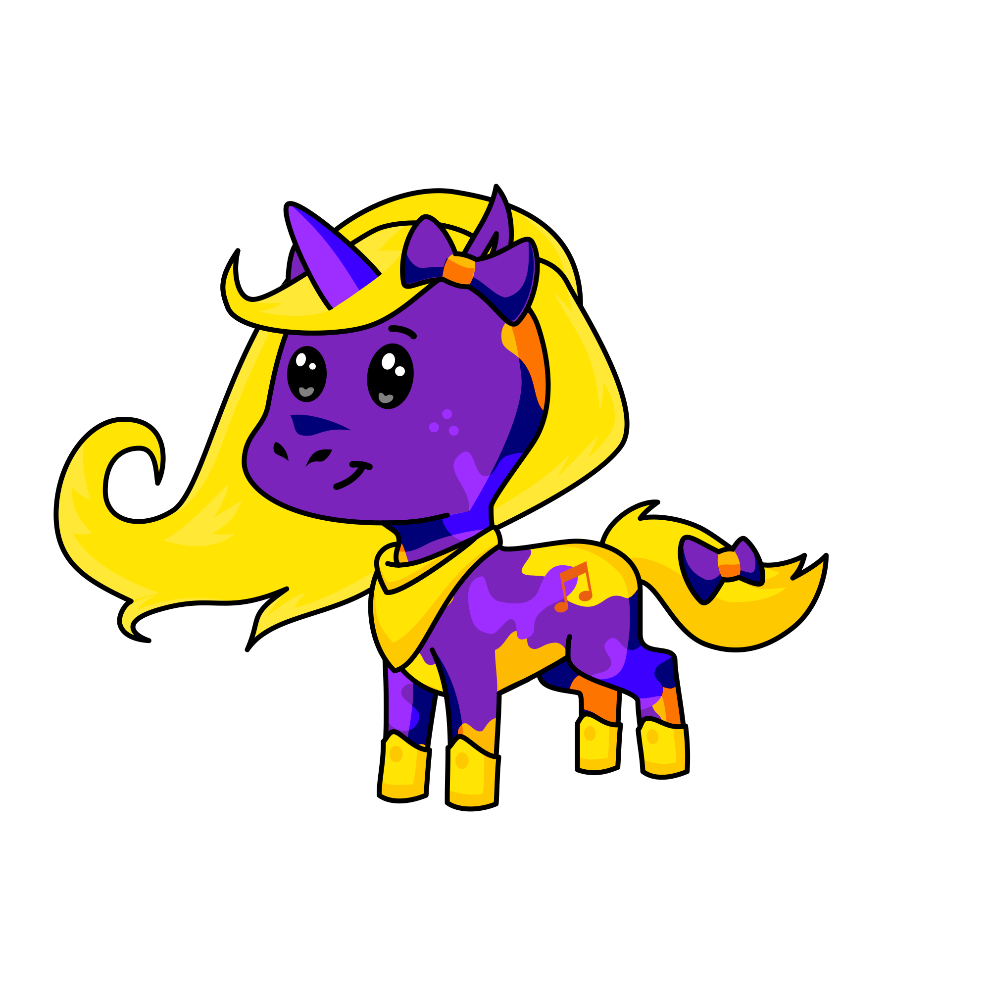 Safari , the unicorn