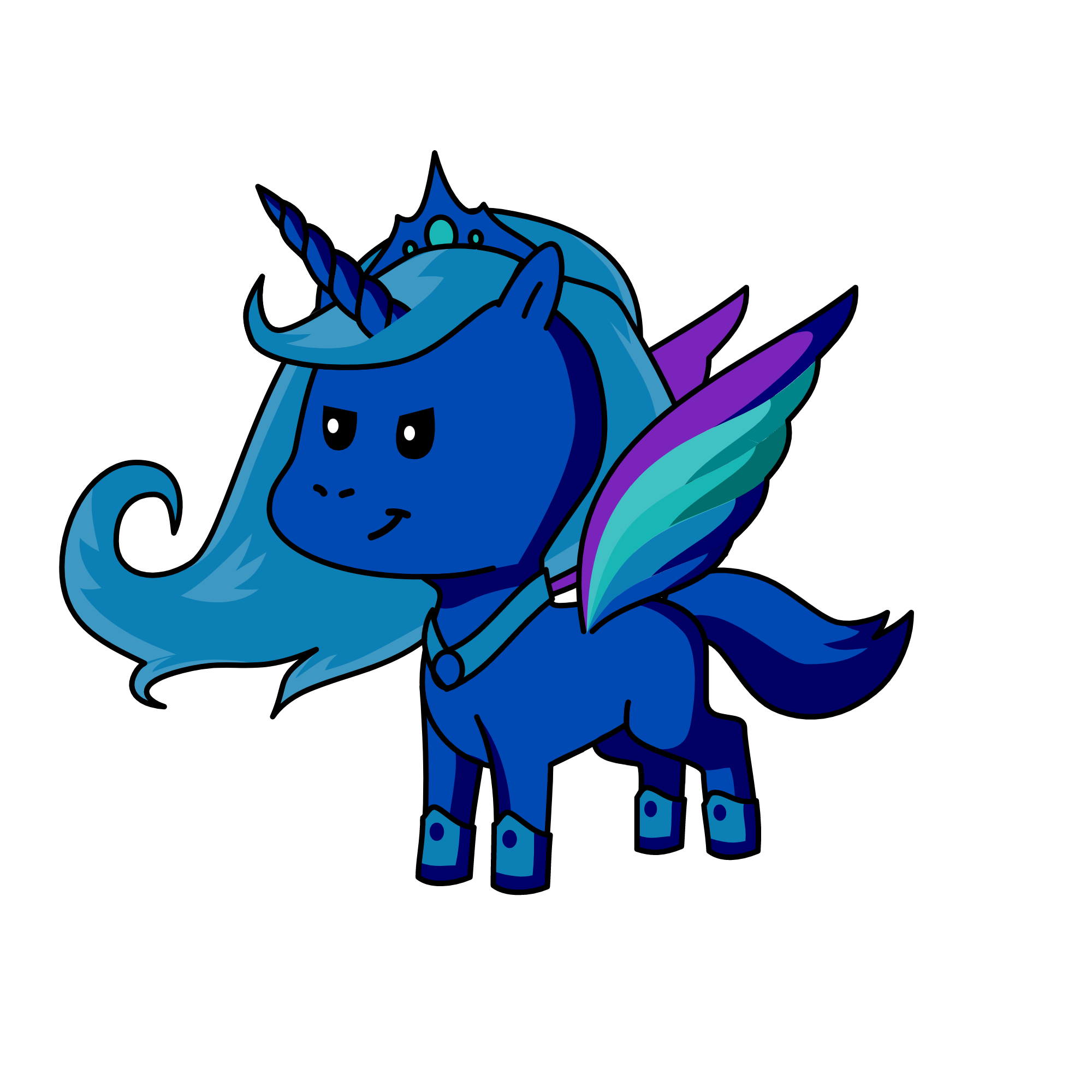 Luna, the unicorn