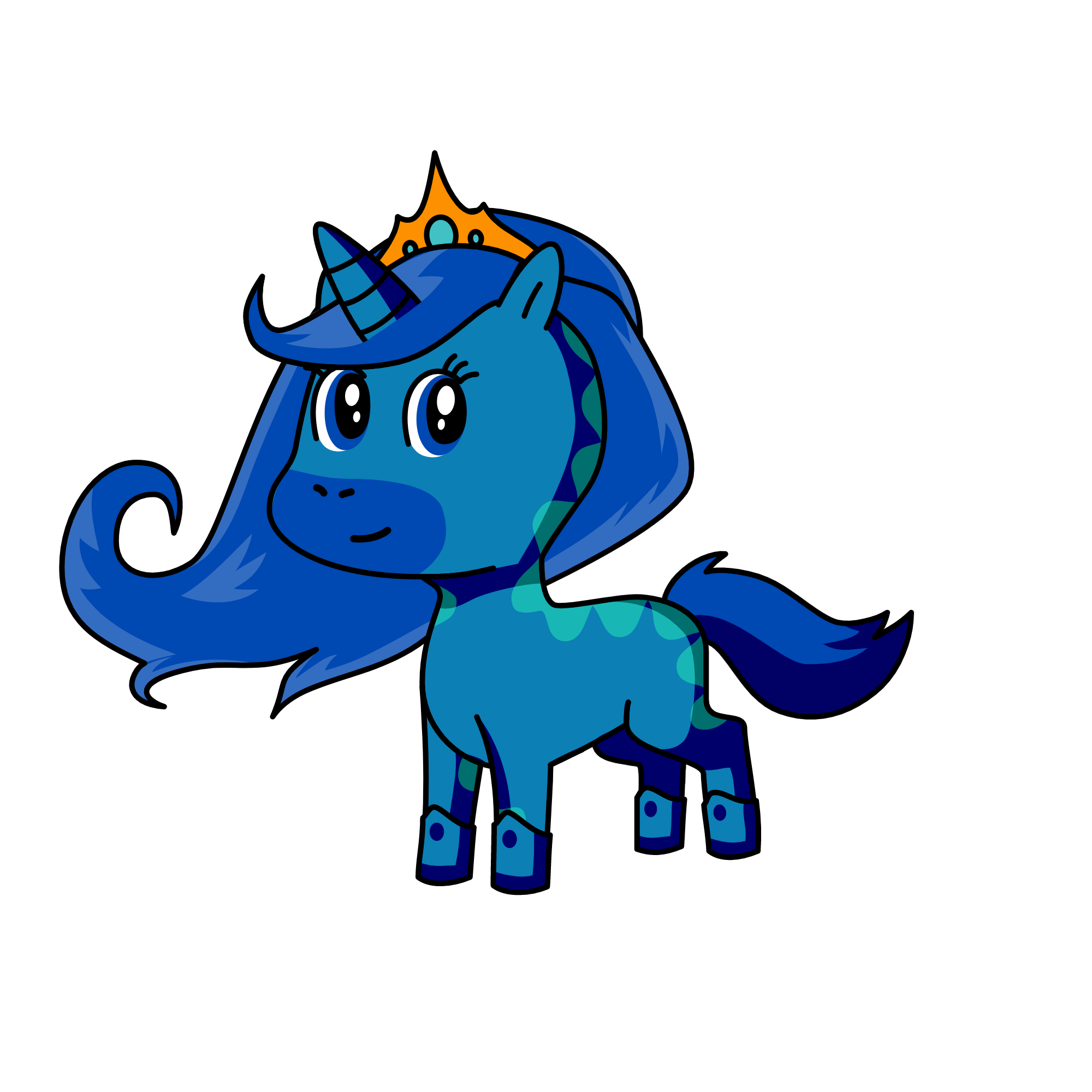 Luna, the unicorn