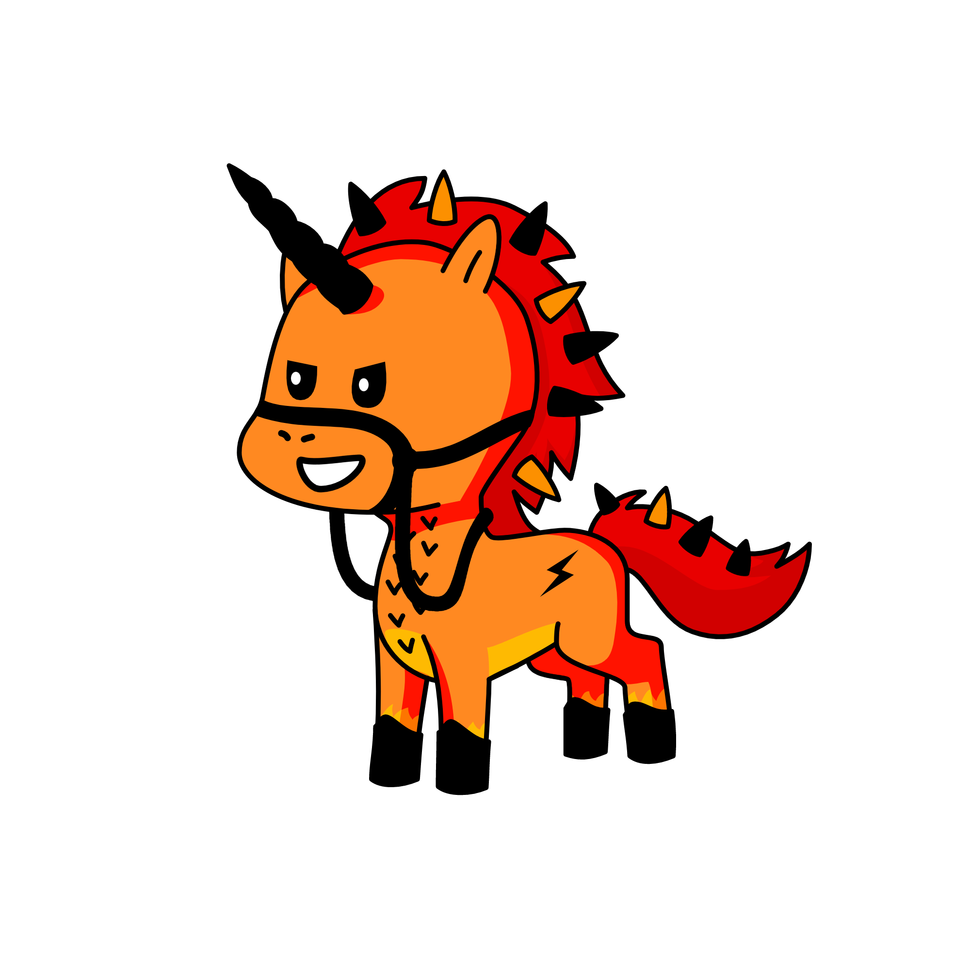 Fierce, the unicorn