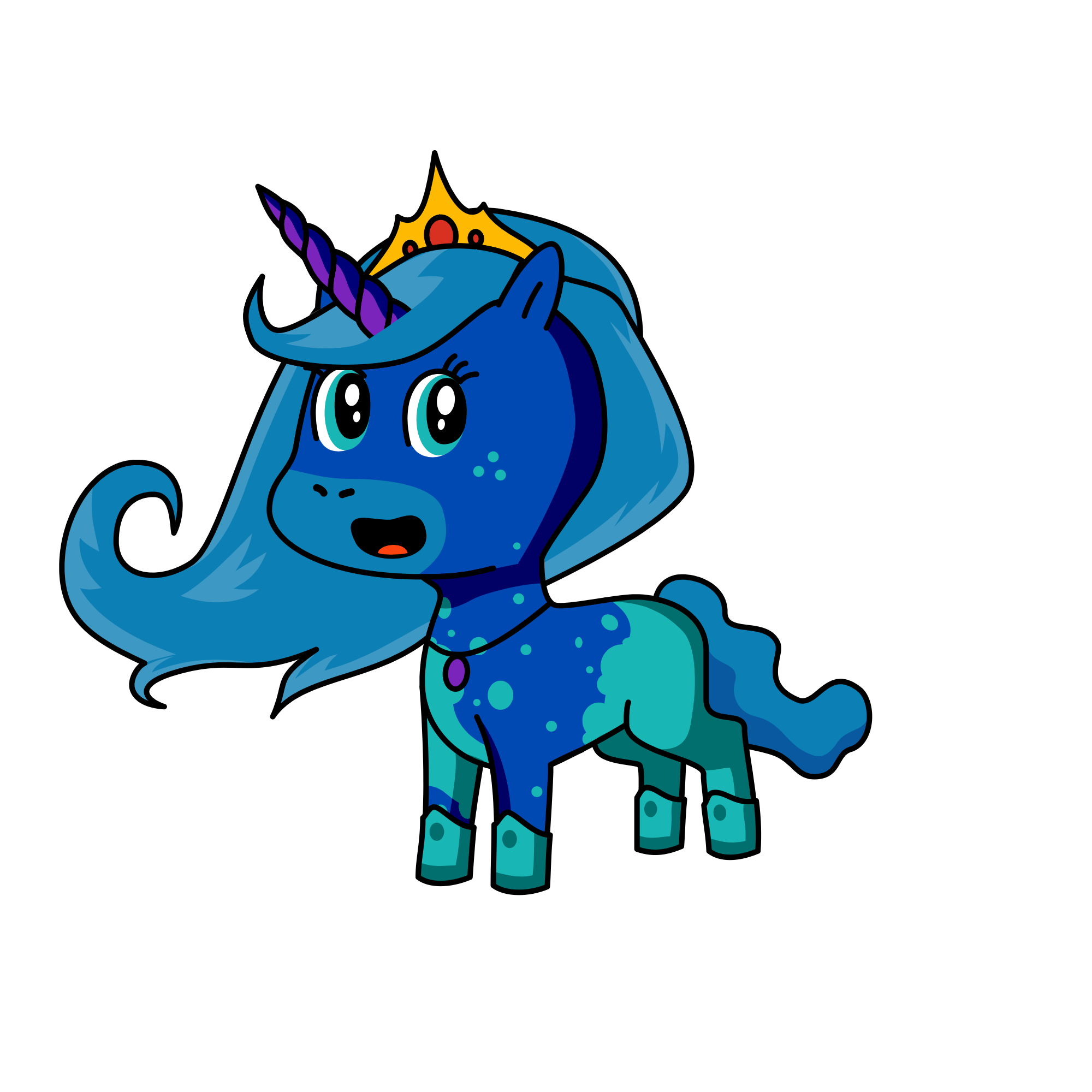 Elsa, the unicorn