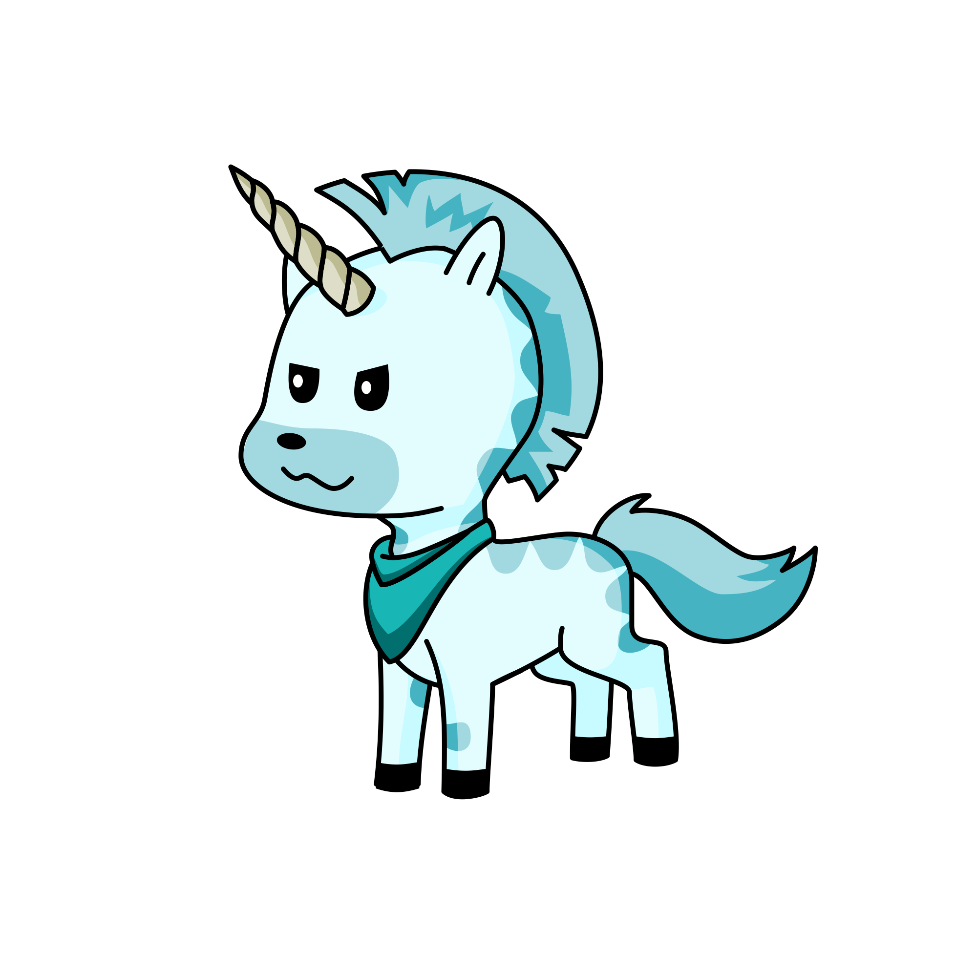 Ice, the unicorn