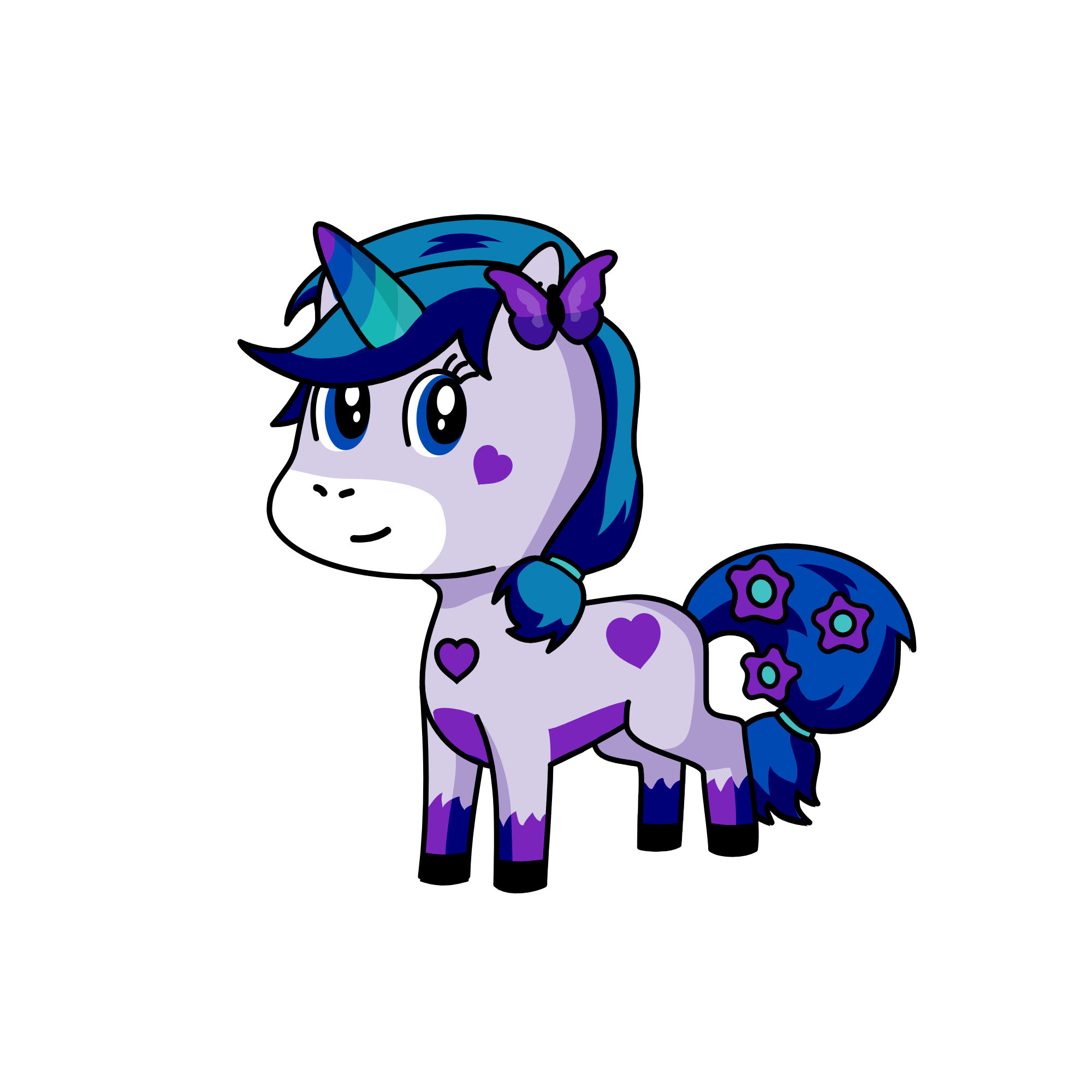 Luna, the unicorn