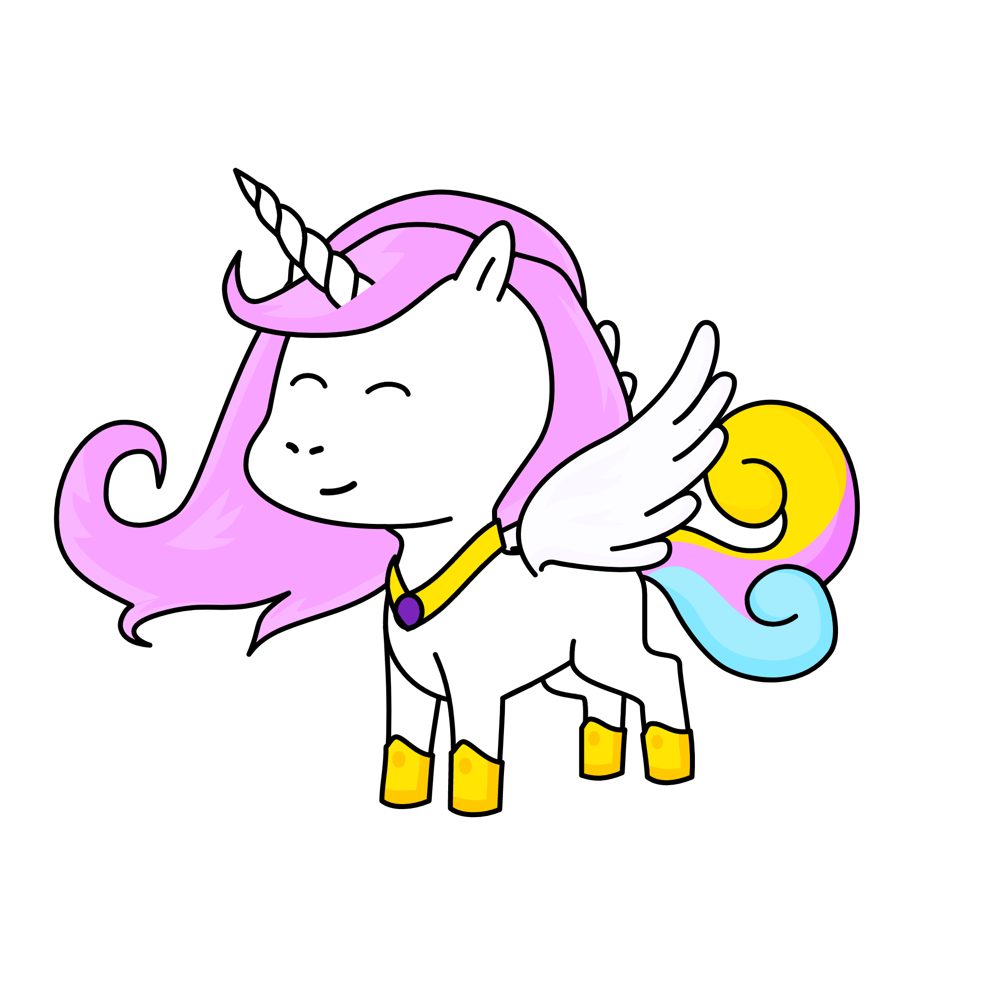 Princess Celestia, the unicorn