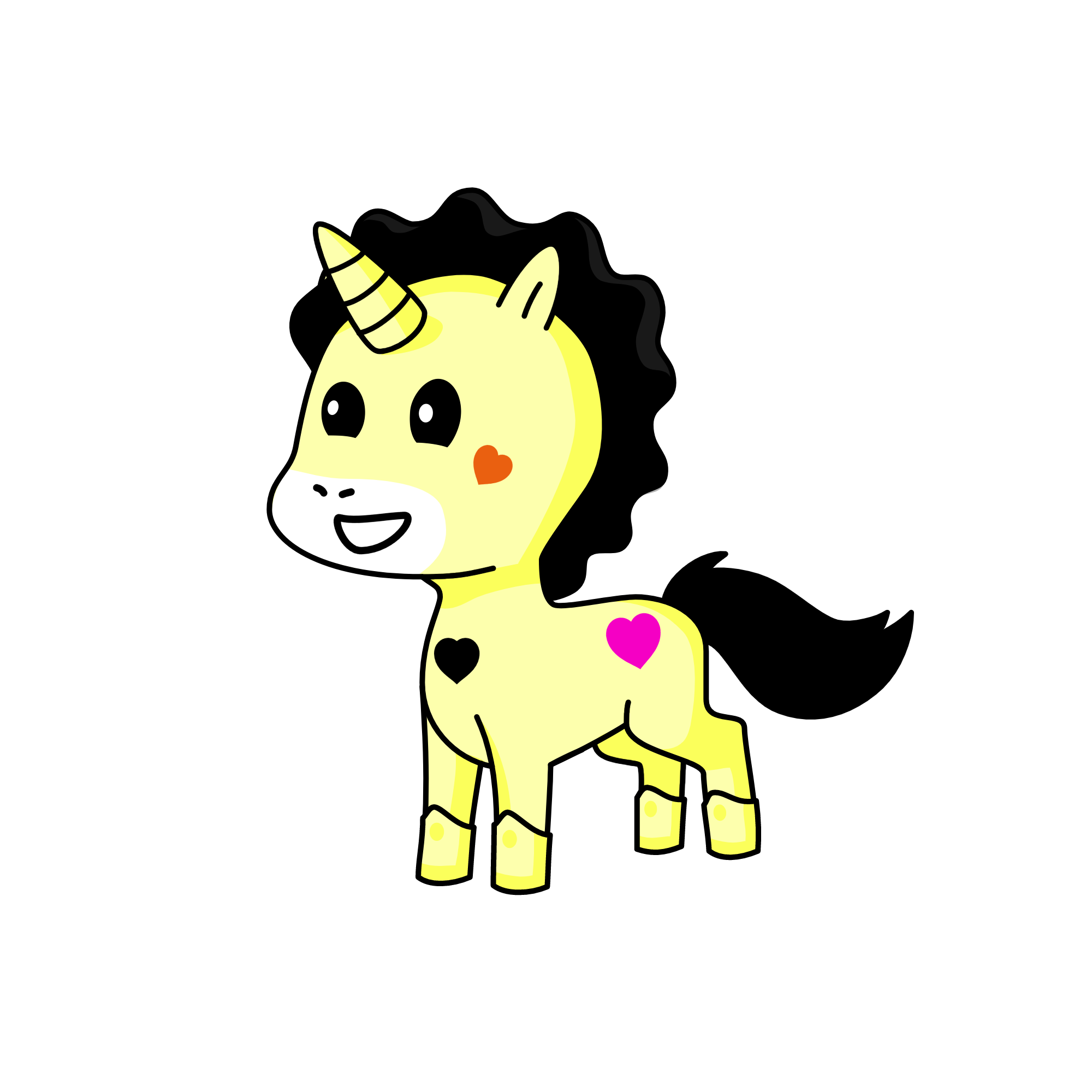 my Mom, the unicorn