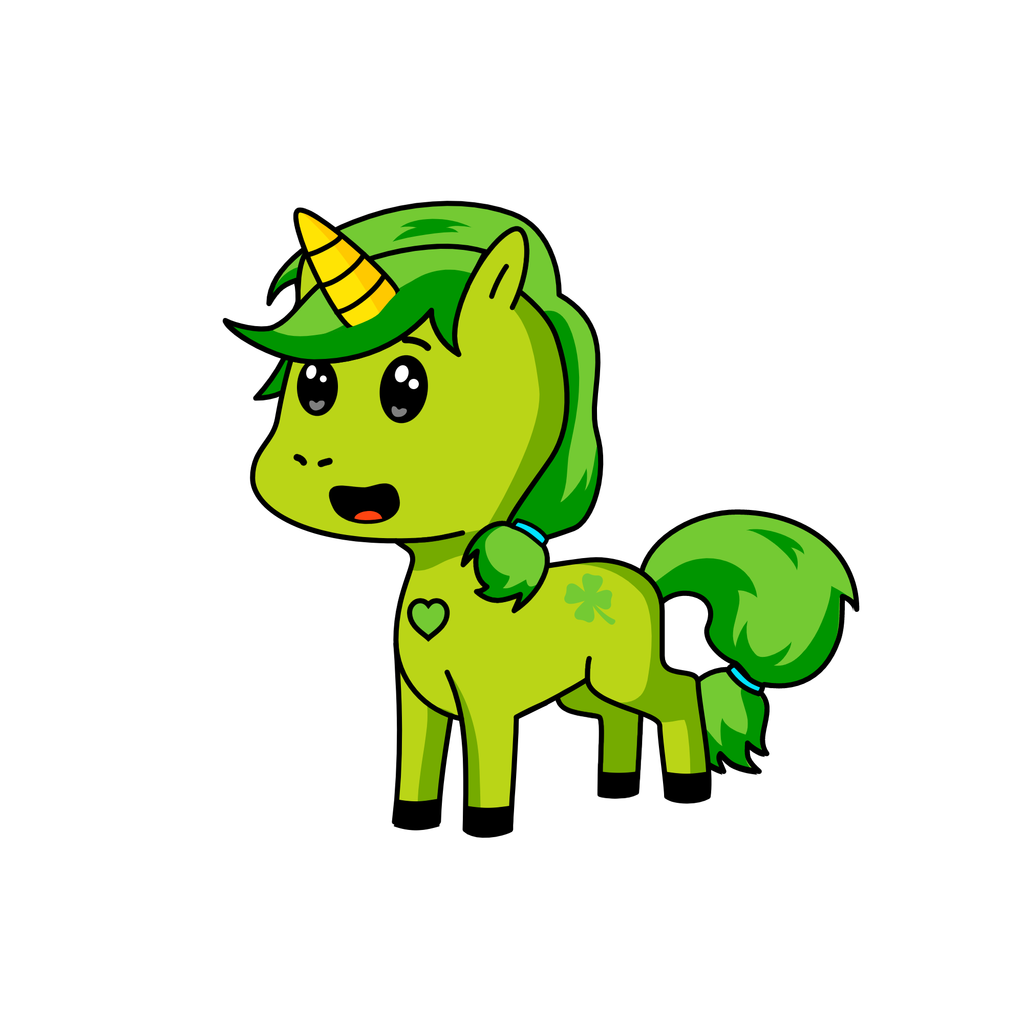 Lemony Gems, the unicorn