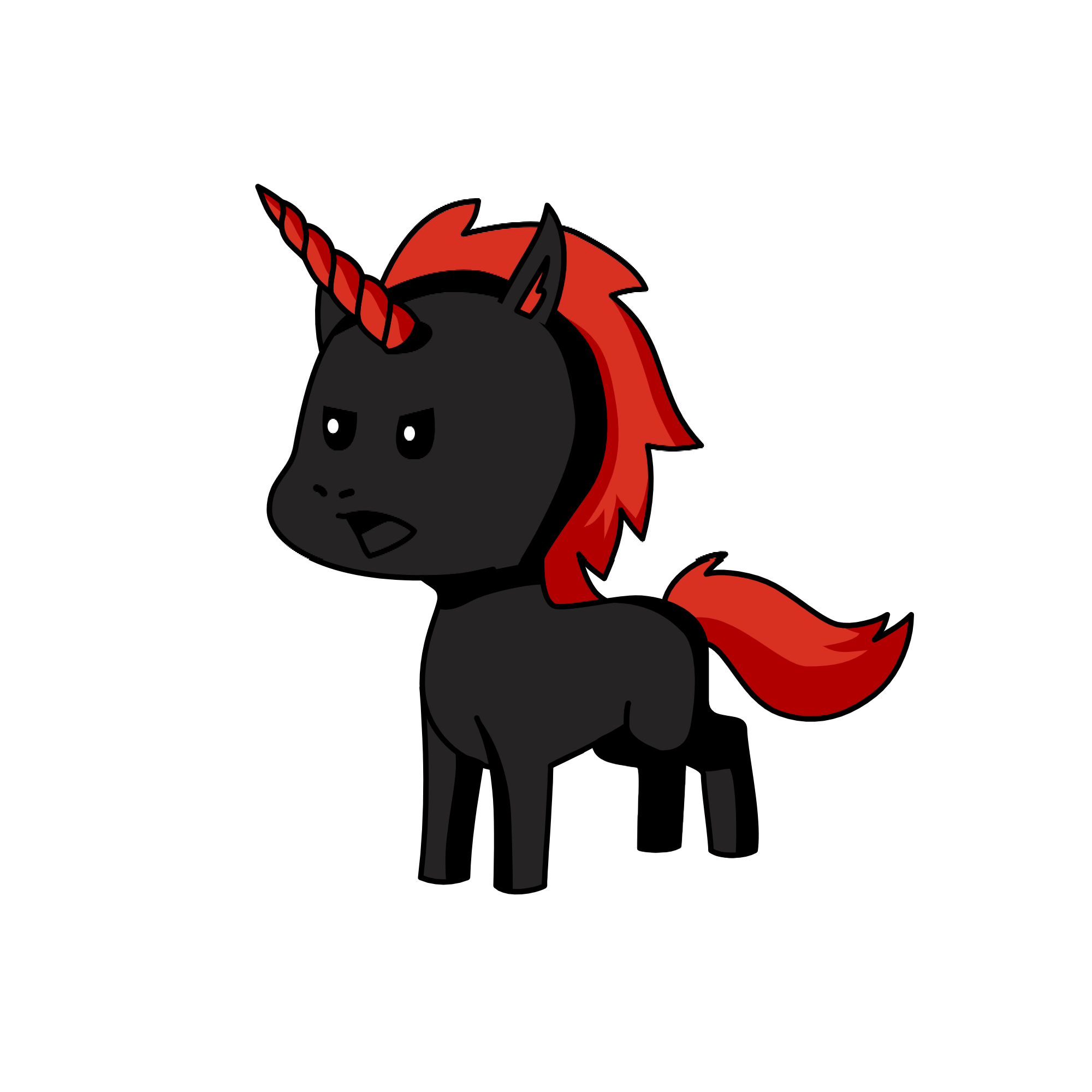 YOU'RE FACE, the unicorn