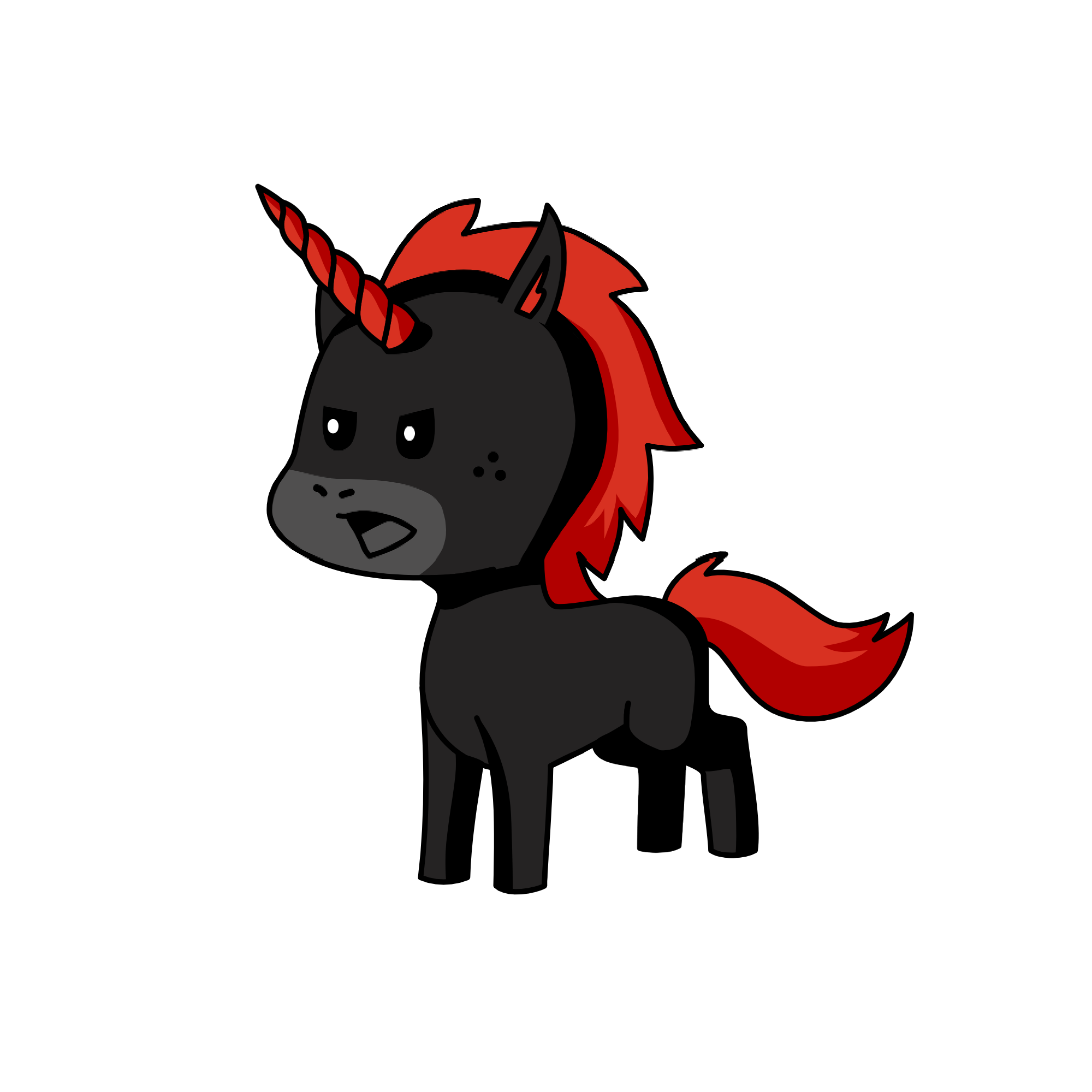 YOU'RE FACE, the unicorn