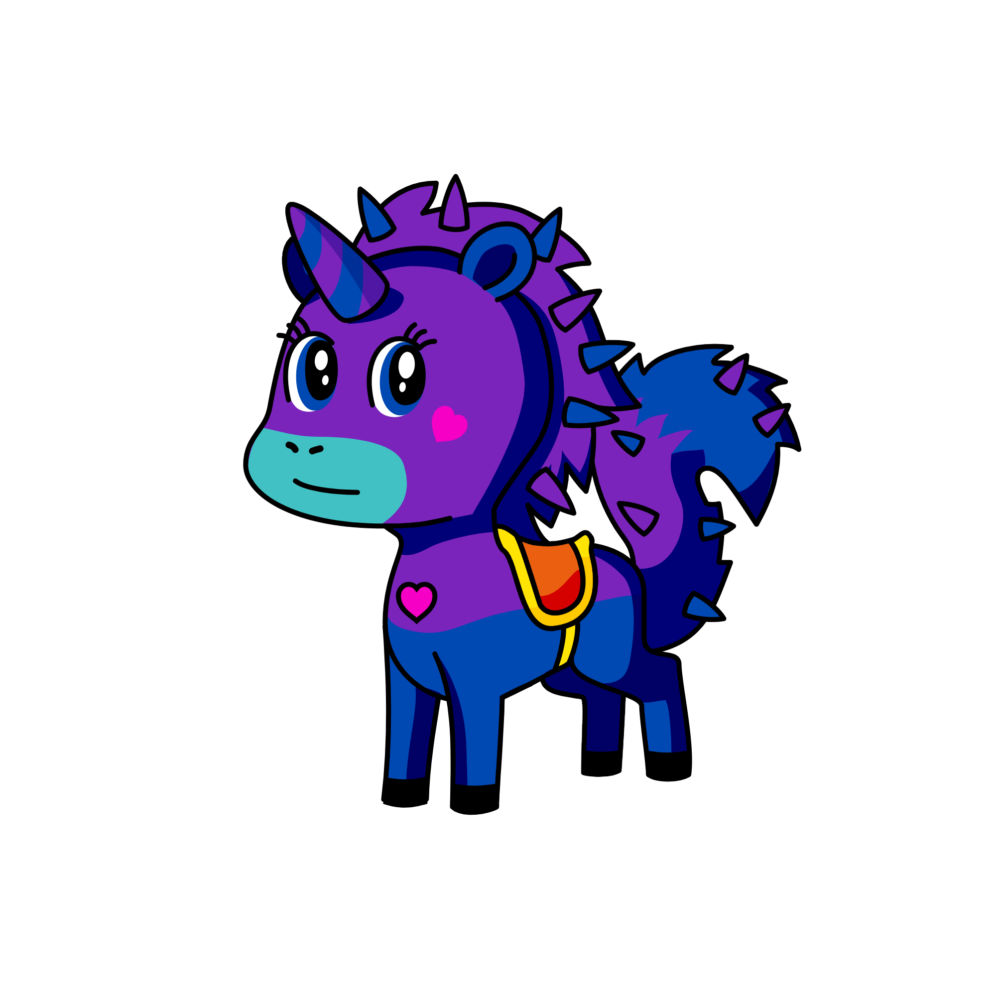 The god unicorn, the unicorn