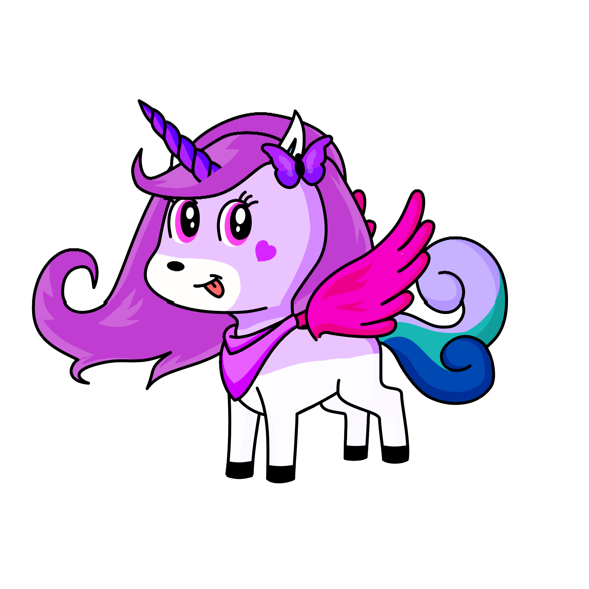 Angel, the unicorn