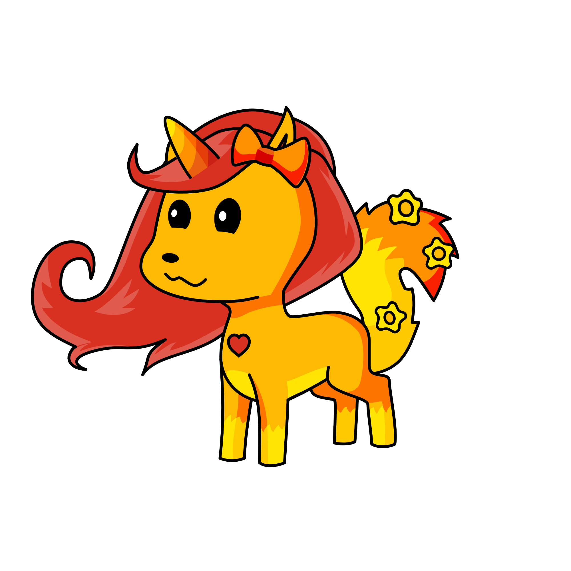 fire, the unicorn