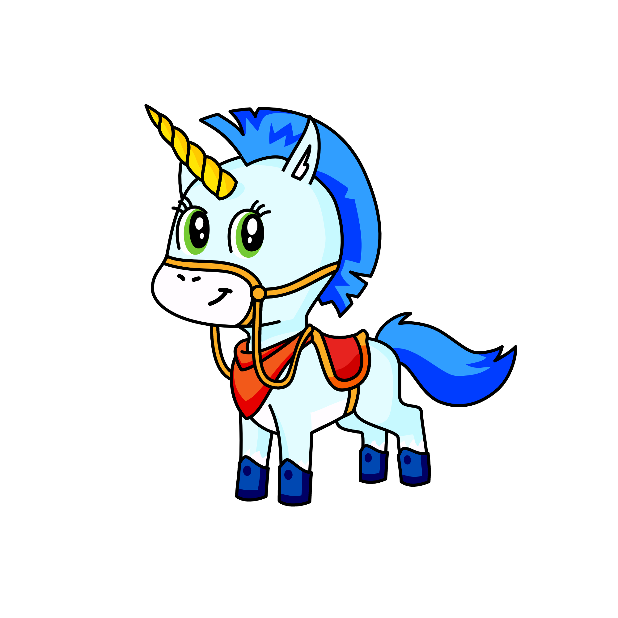 Safari, the unicorn