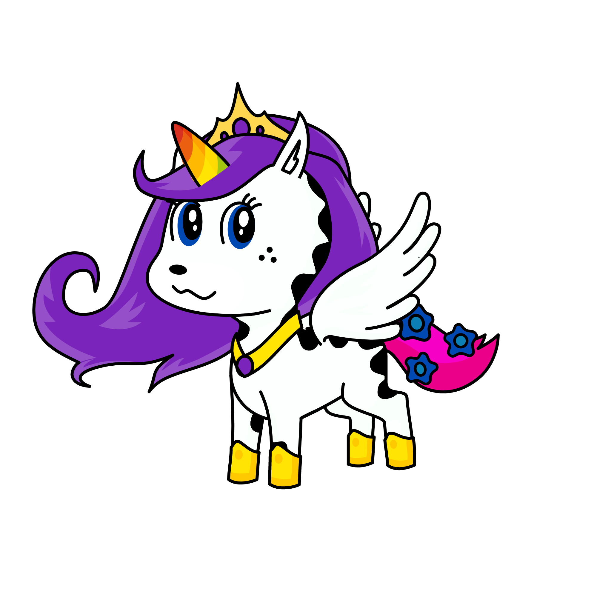 Cellie, the unicorn
