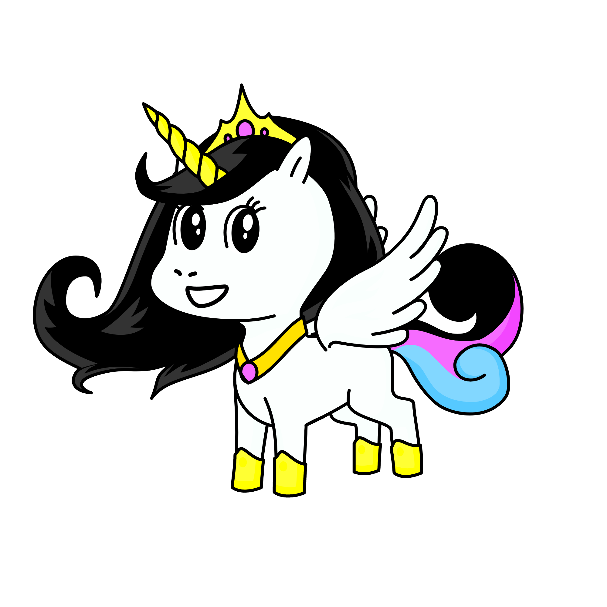 princess Brieanna, the unicorn