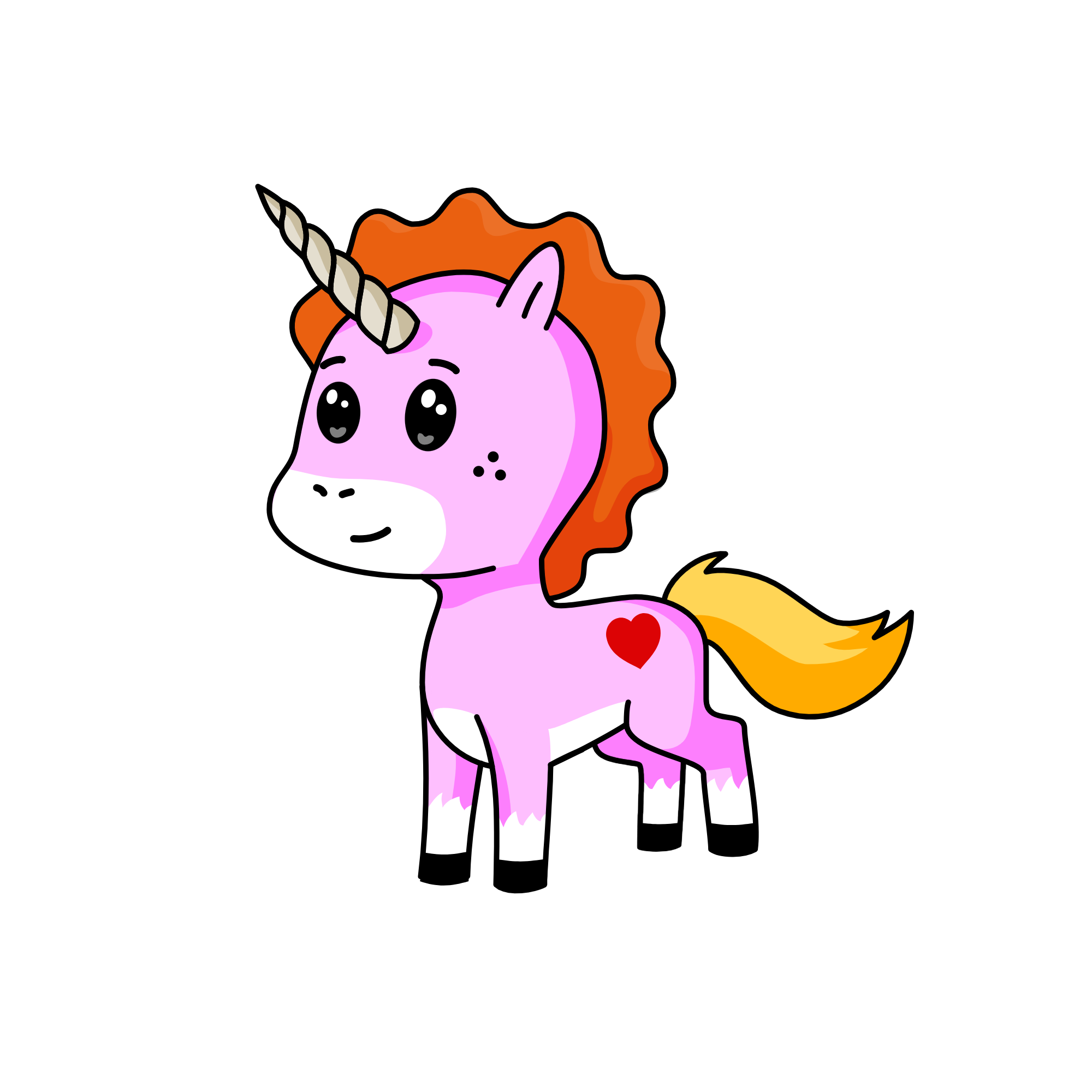 ME VERY UGLY THE UGLIEST ON THE PLANET HAHAHAHAH, the unicorn