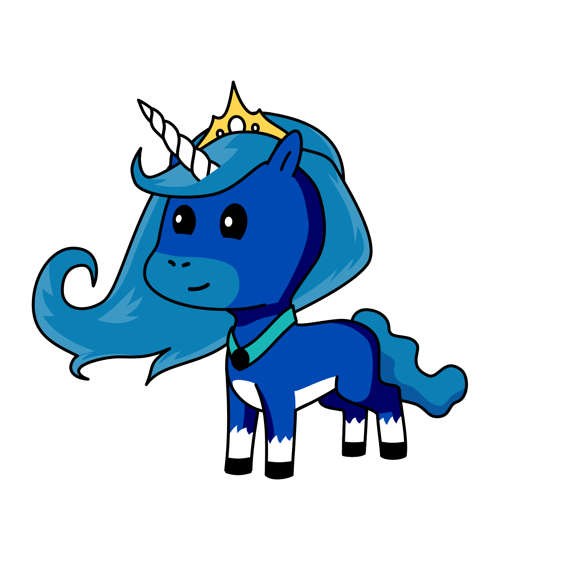Luna, the unicorn
