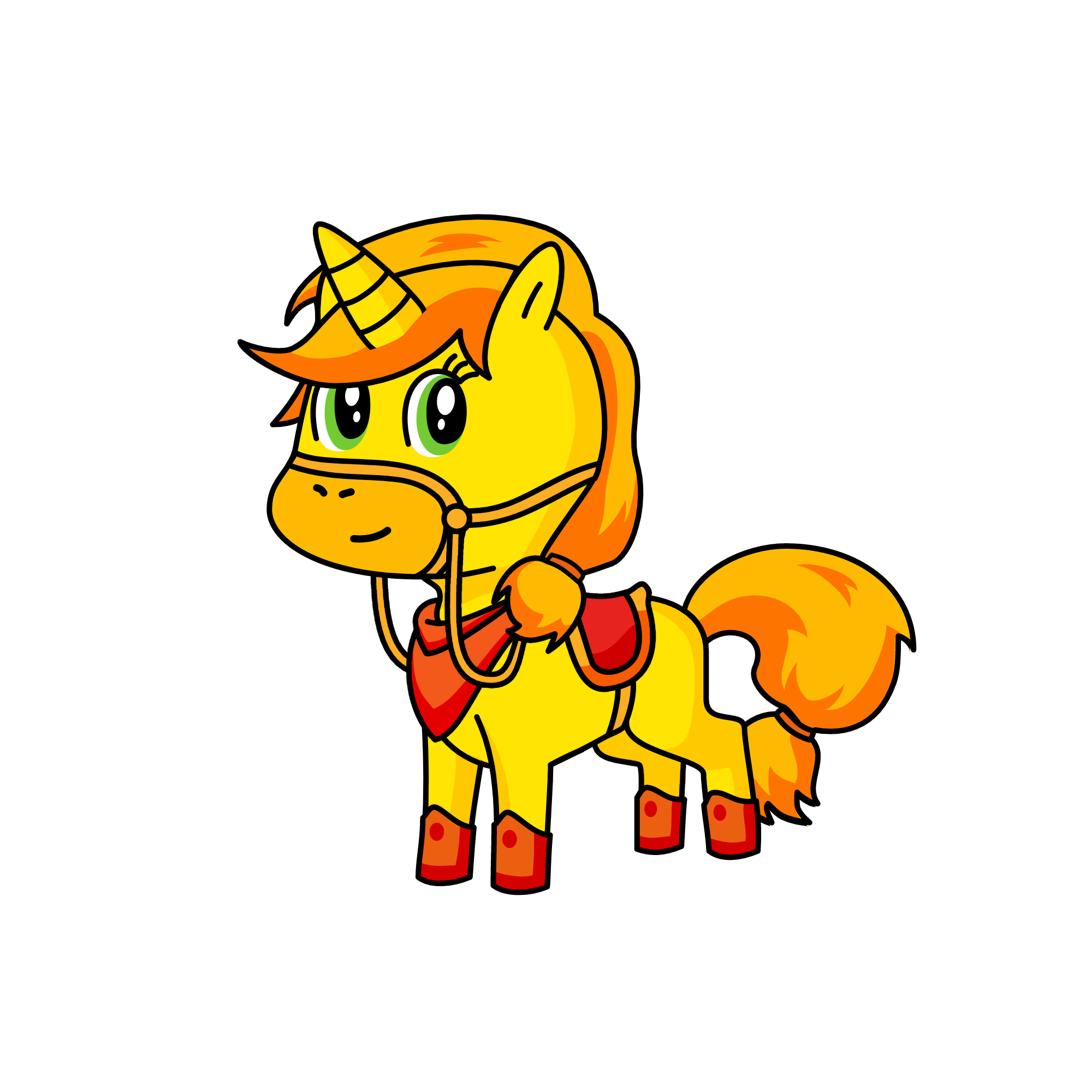 Applejack, the unicorn