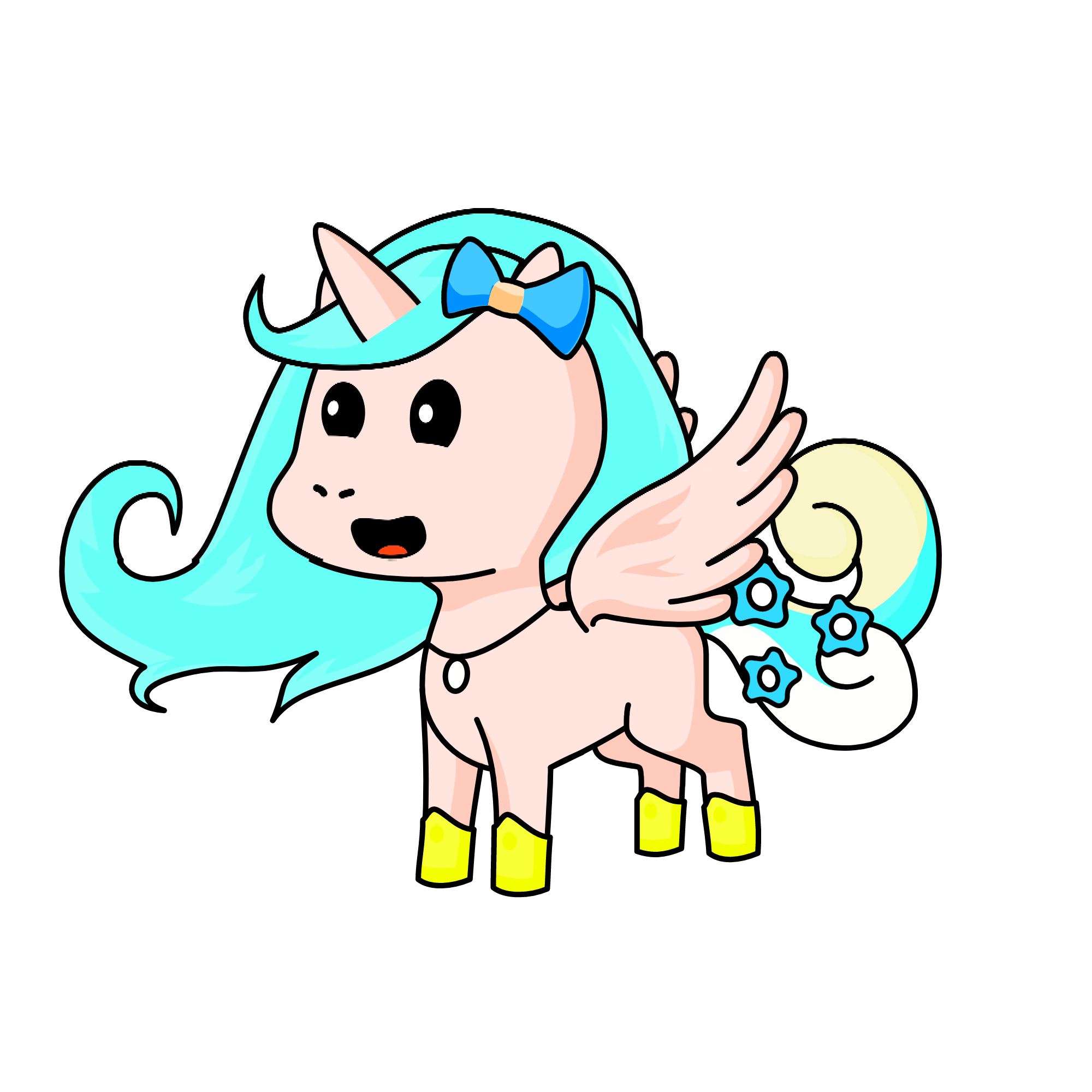 Shining Mane, the unicorn