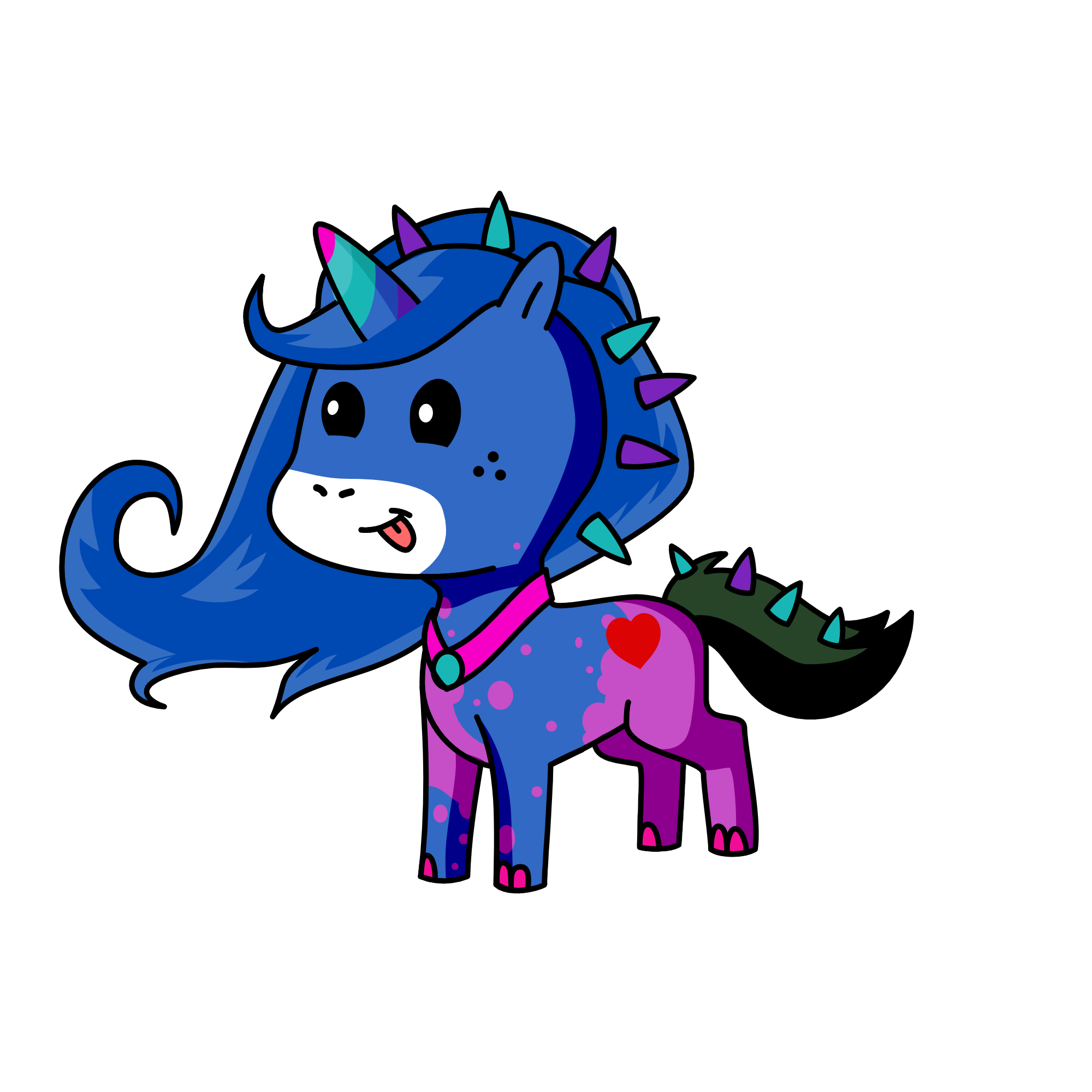cinderella, the unicorn
